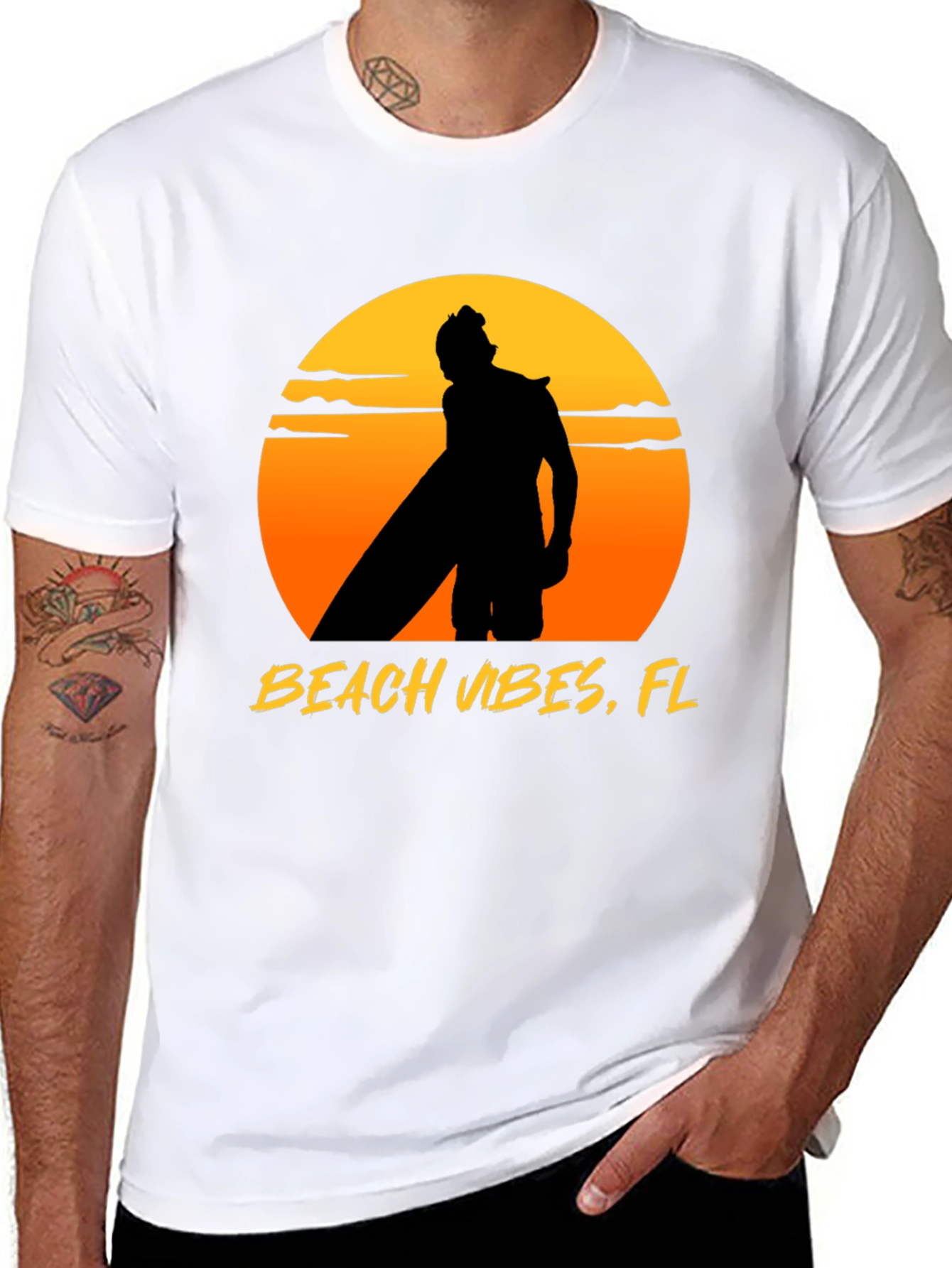 Beach Vibes FL Graphic Tee