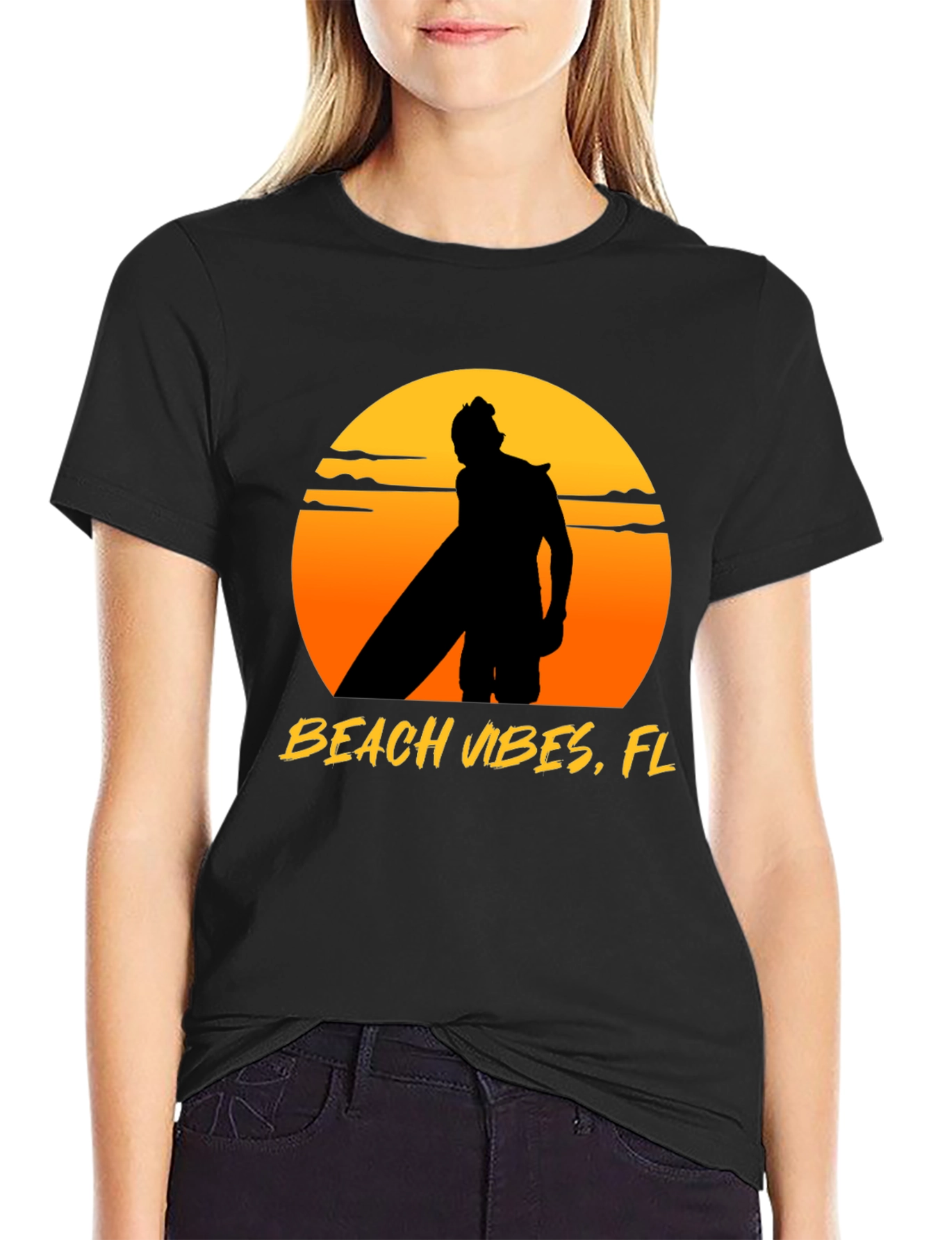 Beach Vibes FL Graphic Tee