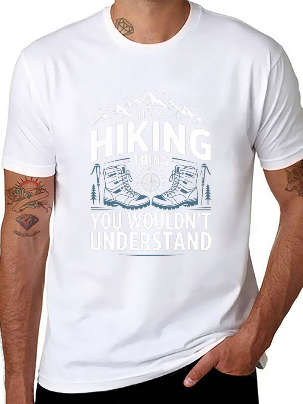 Hiking Thing Graphic T-Shirt
