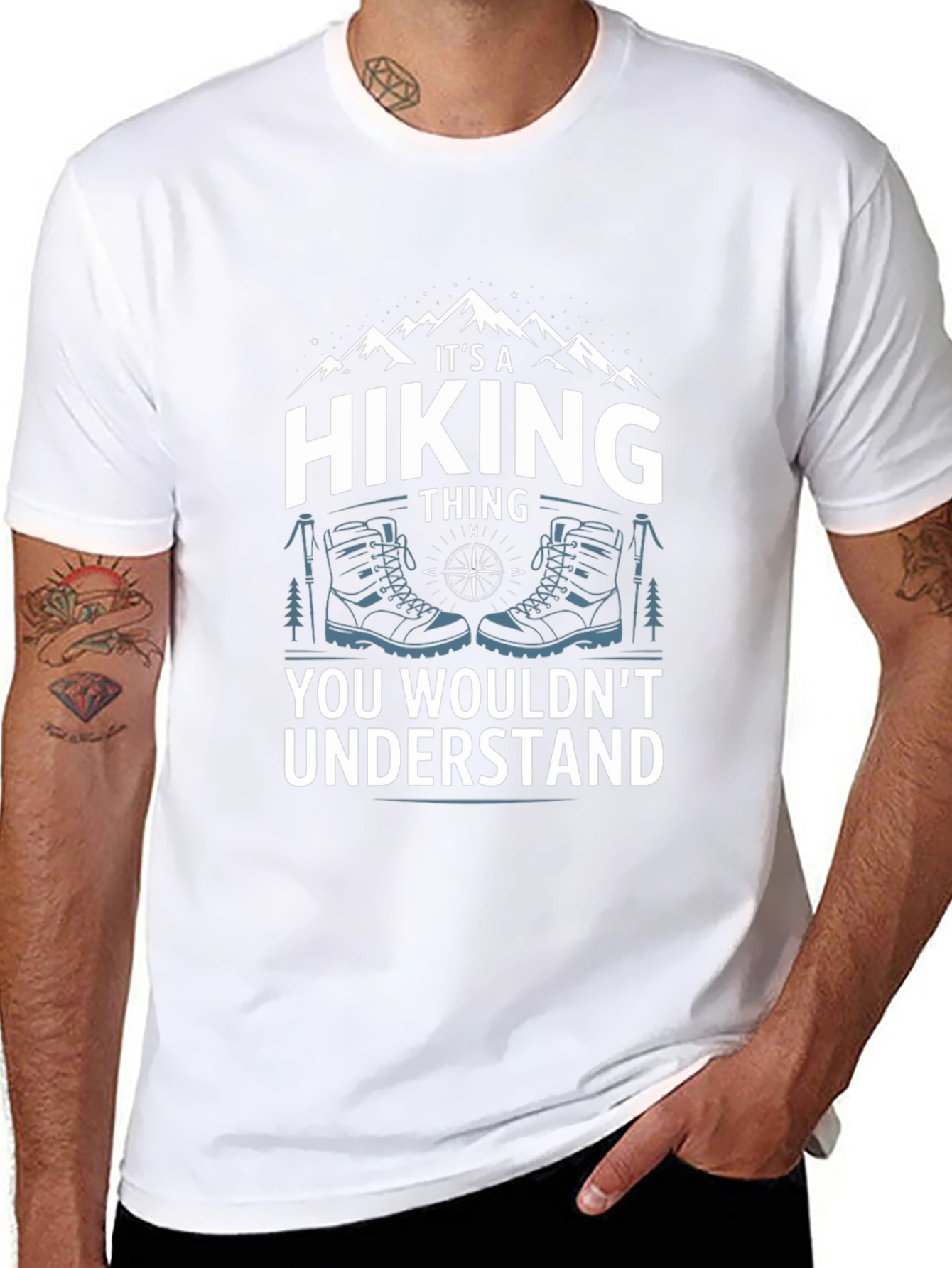 Hiking Thing Graphic T-Shirt