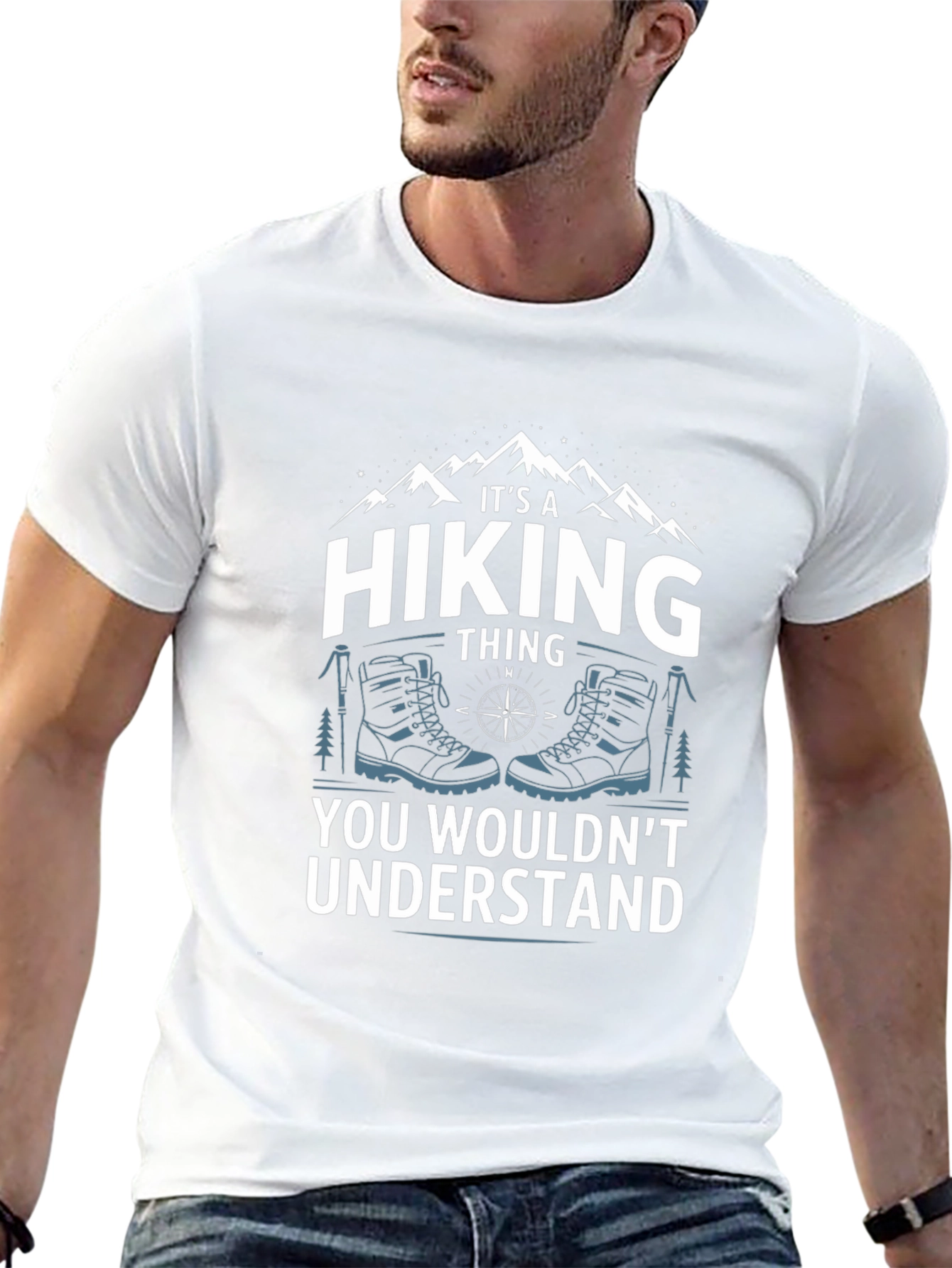 Hiking Thing Graphic T-Shirt