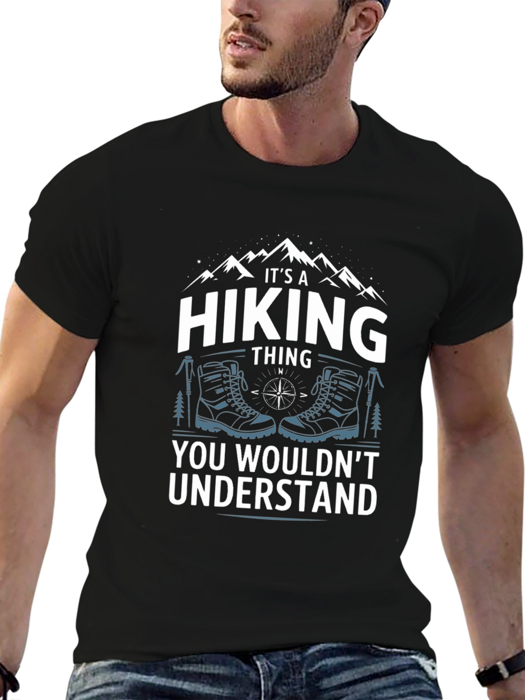 Hiking Thing Graphic T-Shirt