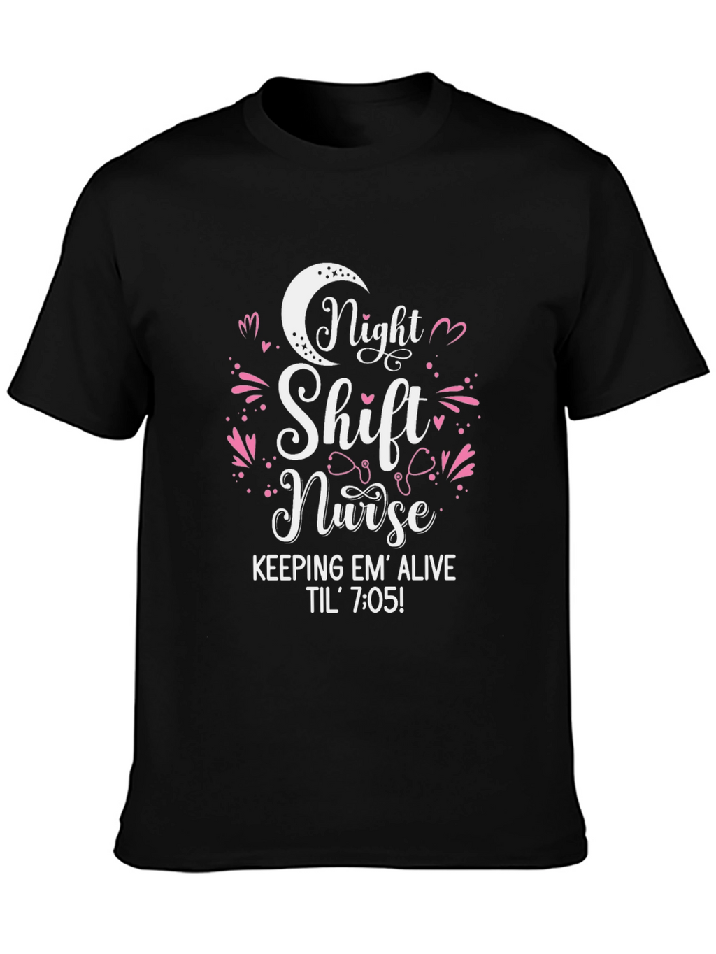 Night Shift Nurse Graphic Tee