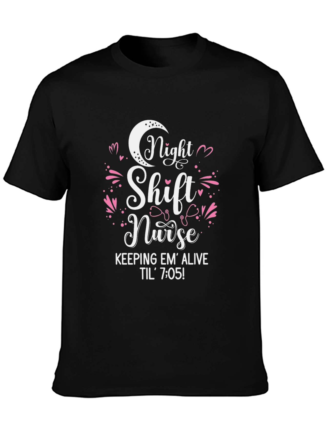 Night Shift Nurse Graphic Tee