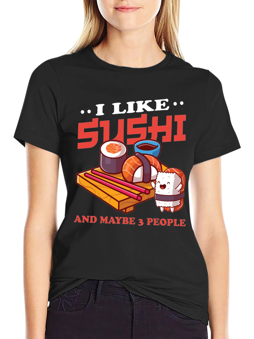 I Like Sushi T-Shirt: Fun Foodie Tee