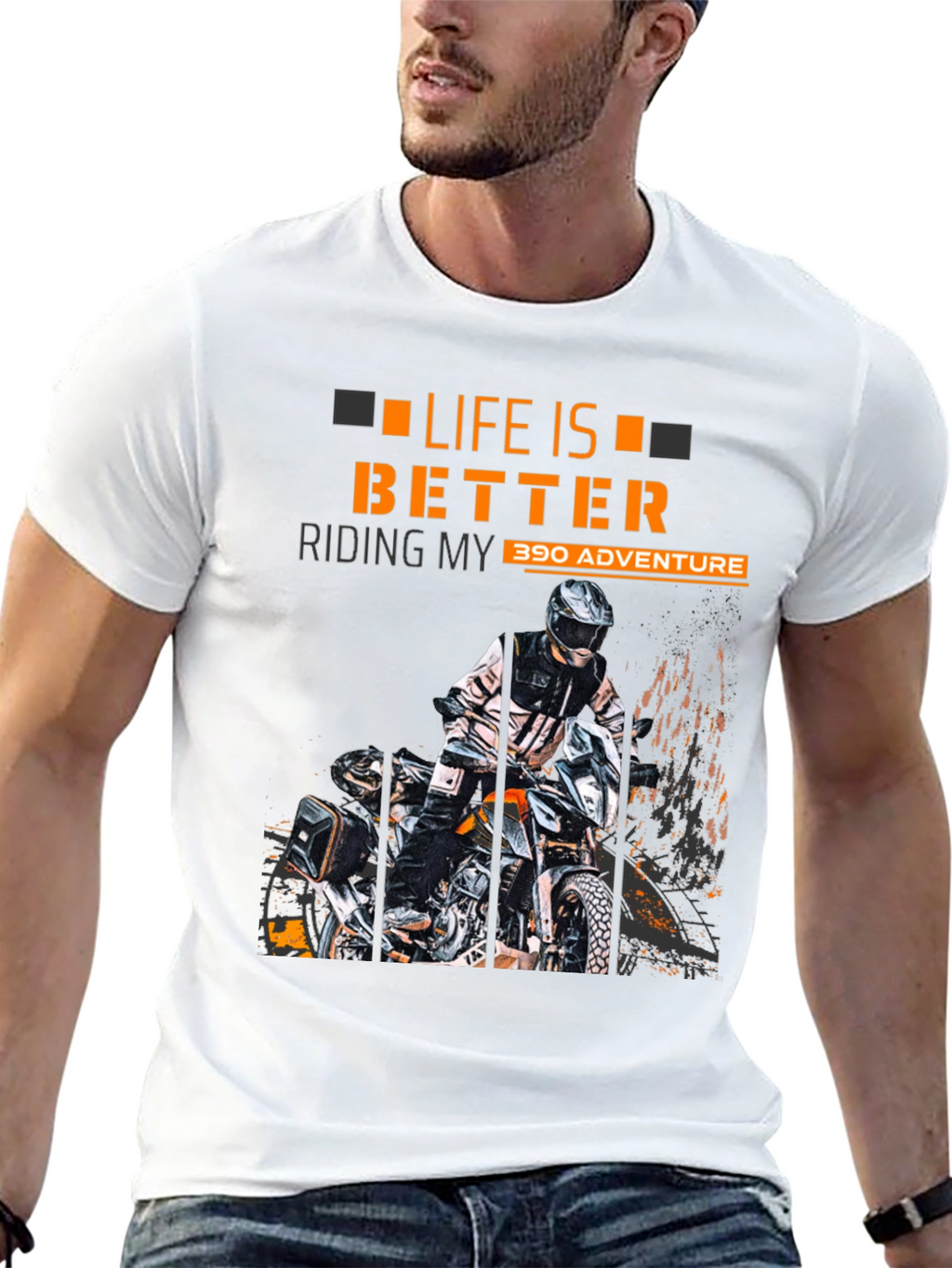 Life Is Better Riding My 390 Adventure T-Shirt