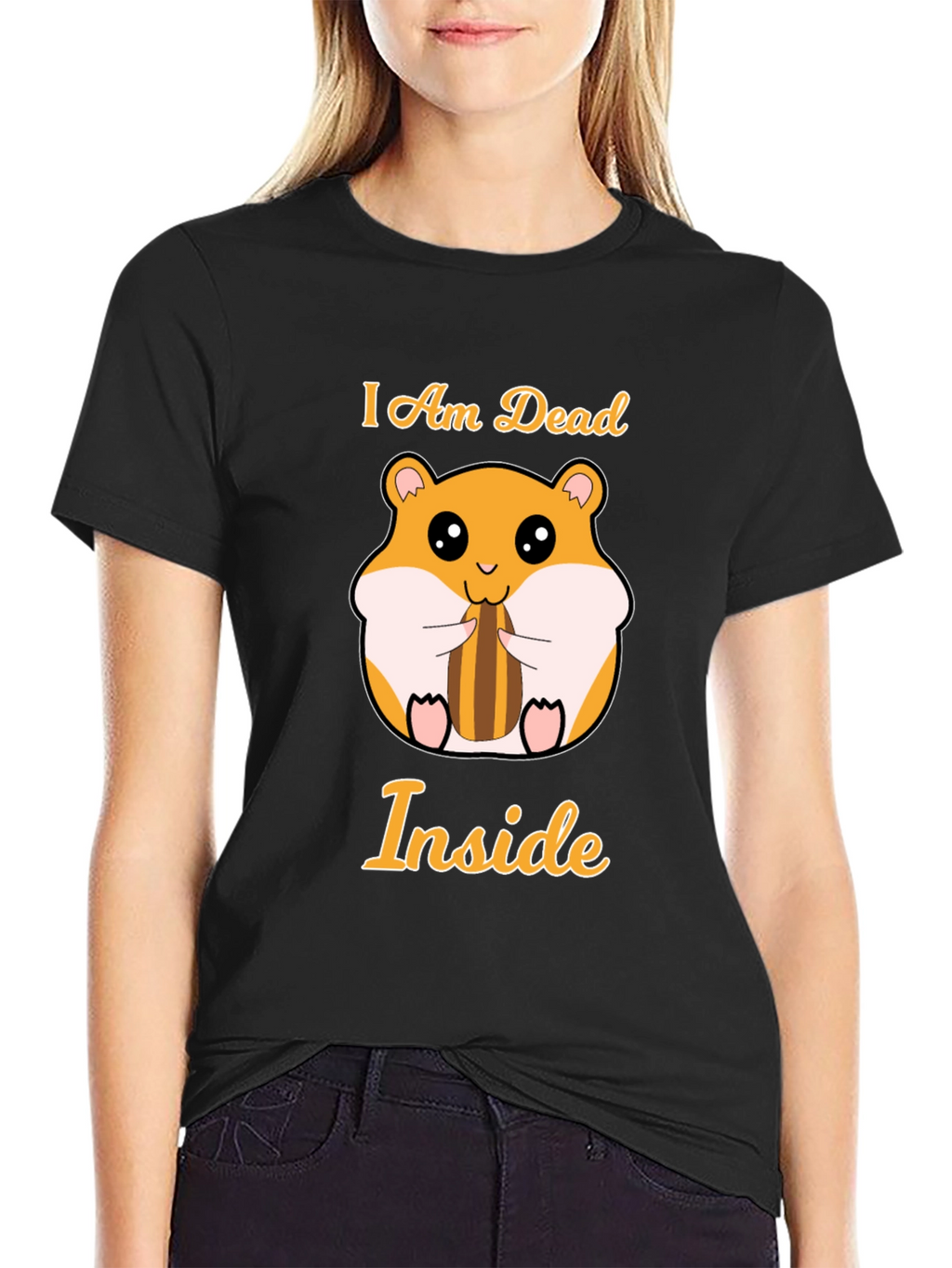 I Am Dead Inside Hamster T-Shirt