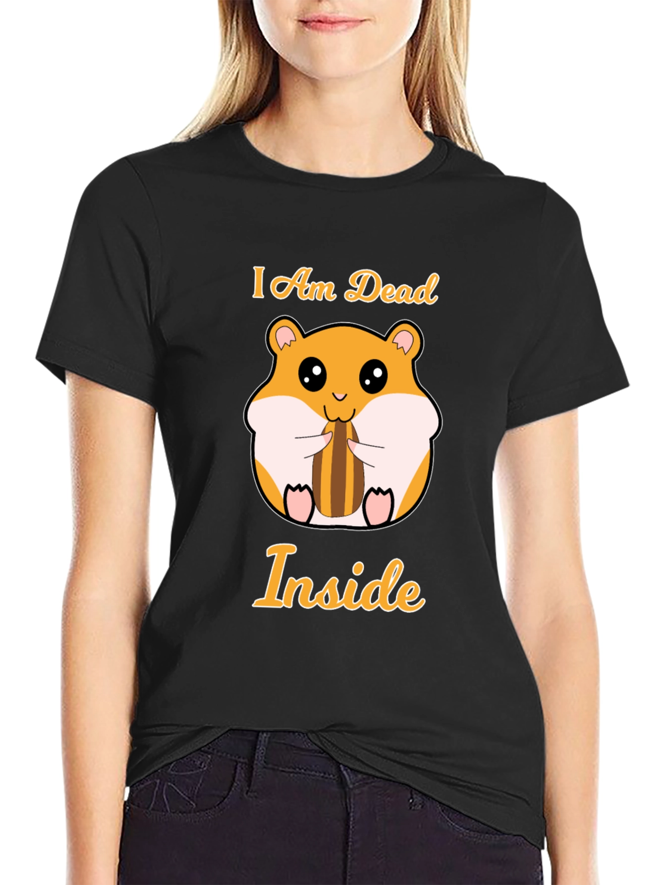 I Am Dead Inside Hamster T-Shirt