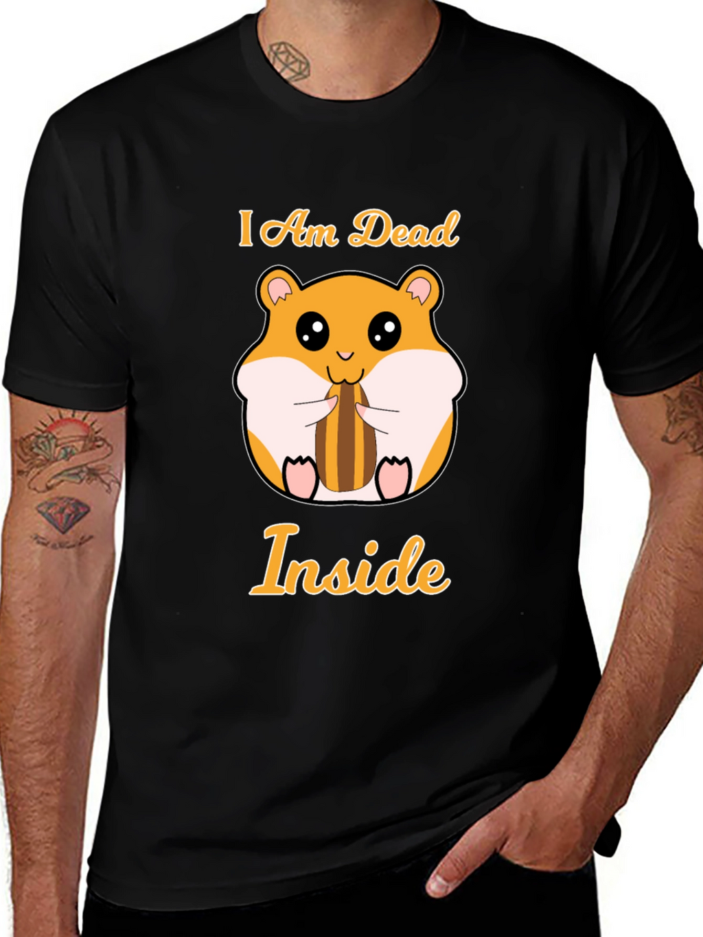 I Am Dead Inside Hamster T-Shirt