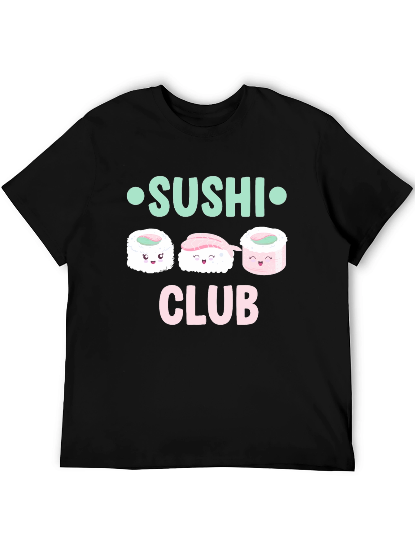 Sushi Club Graphic Tee - Fun & Cute Kawaii Style