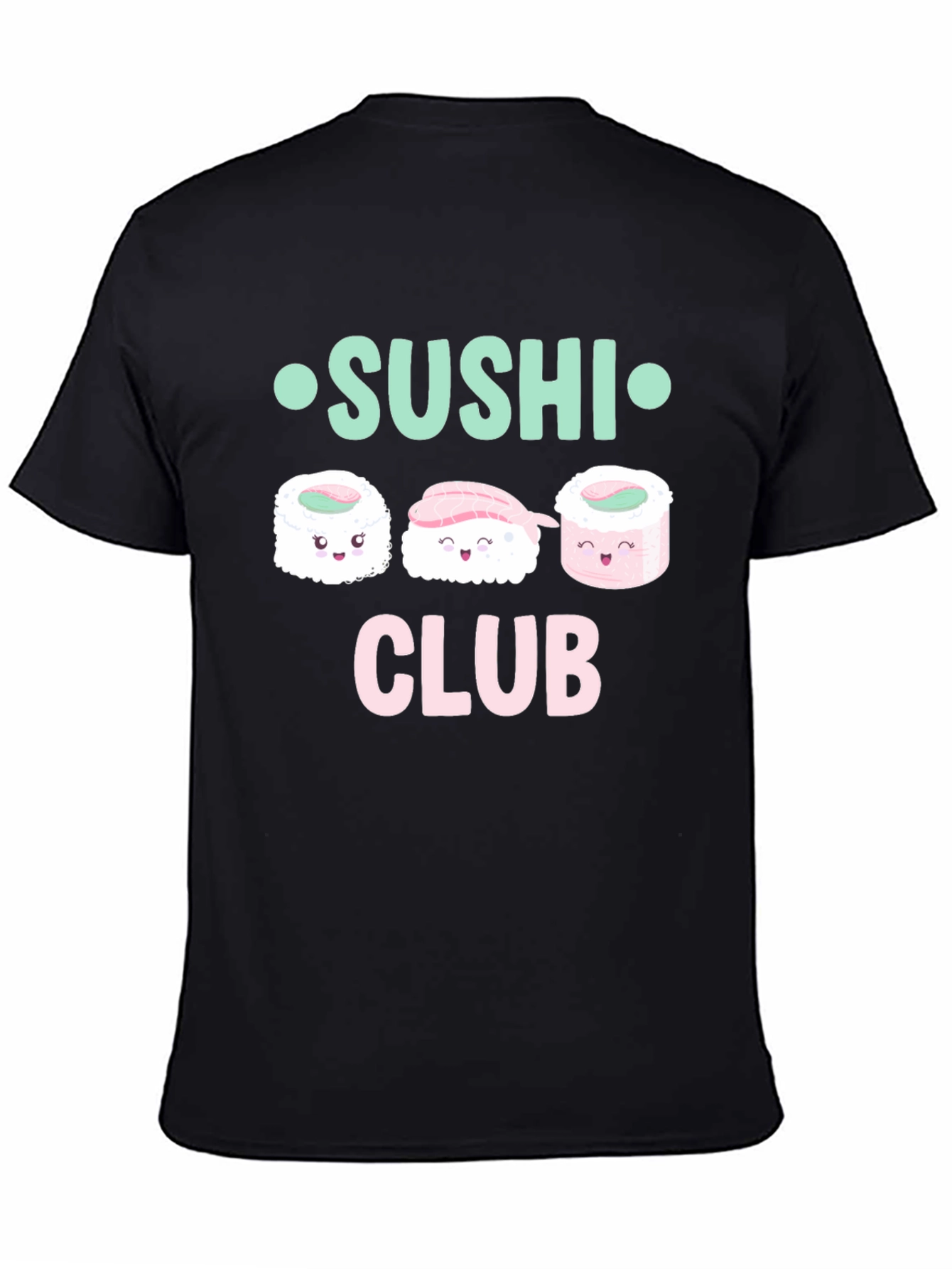 Sushi Club Graphic Tee - Fun & Cute Kawaii Style