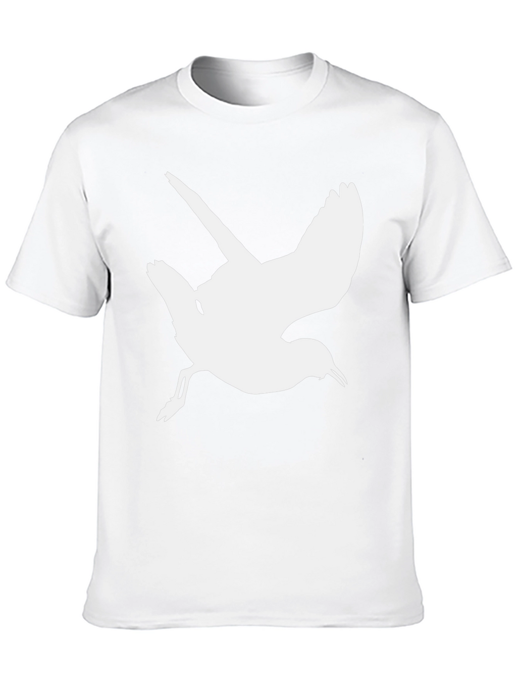 Bird Silhouette Black T-Shirt