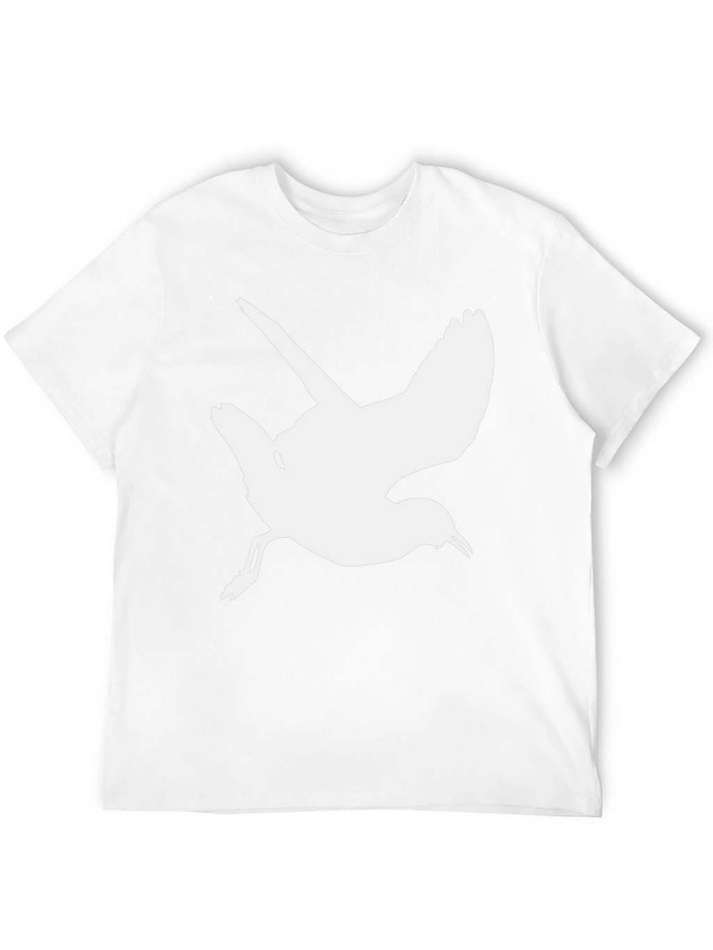 Bird Silhouette Black T-Shirt