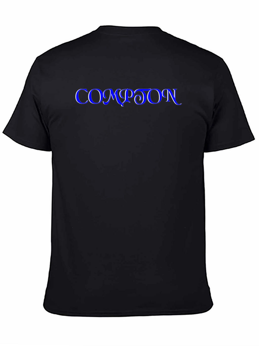 Compton Graphic Print Black T-Shirt