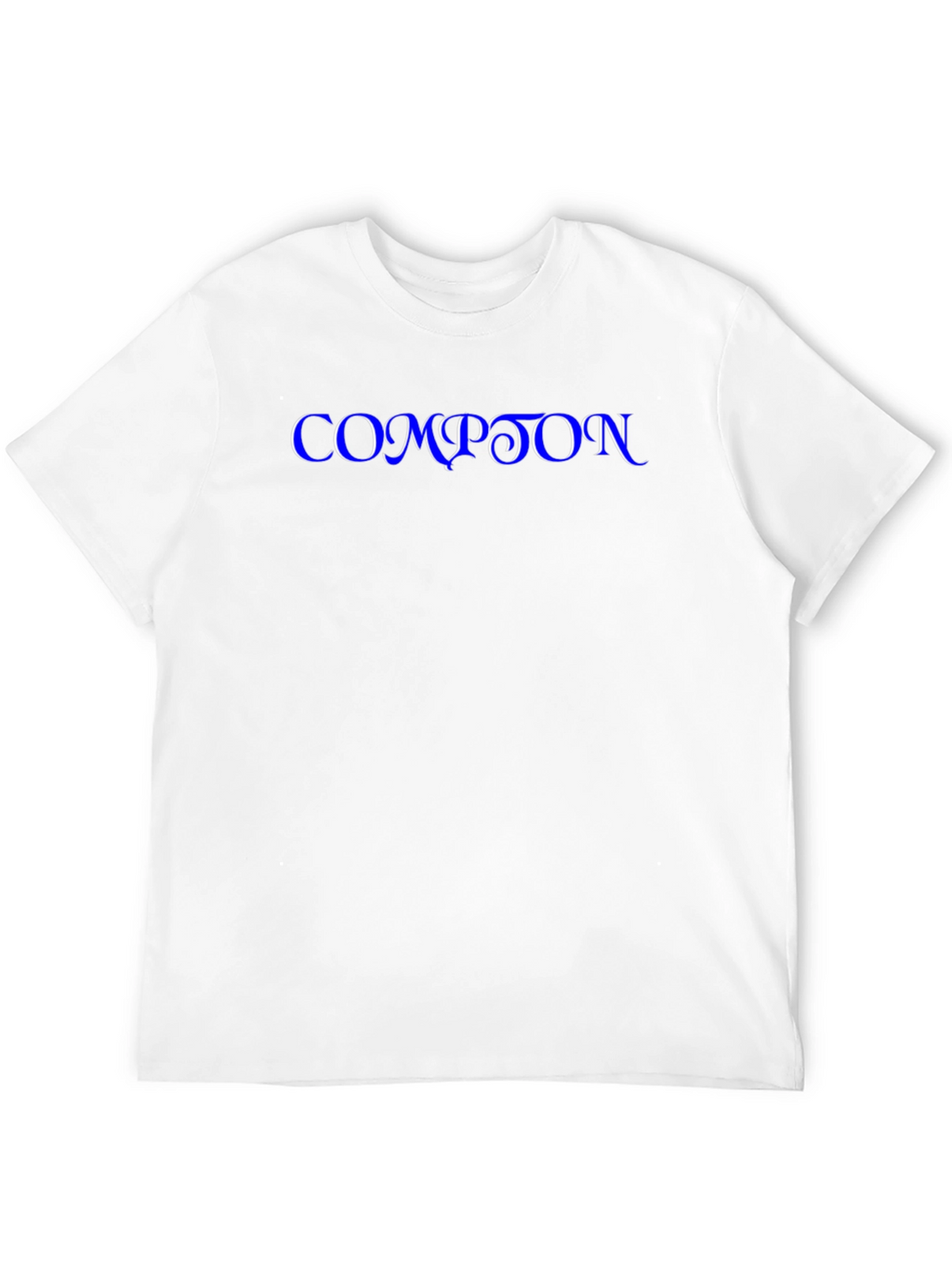Compton Graphic Print Black T-Shirt