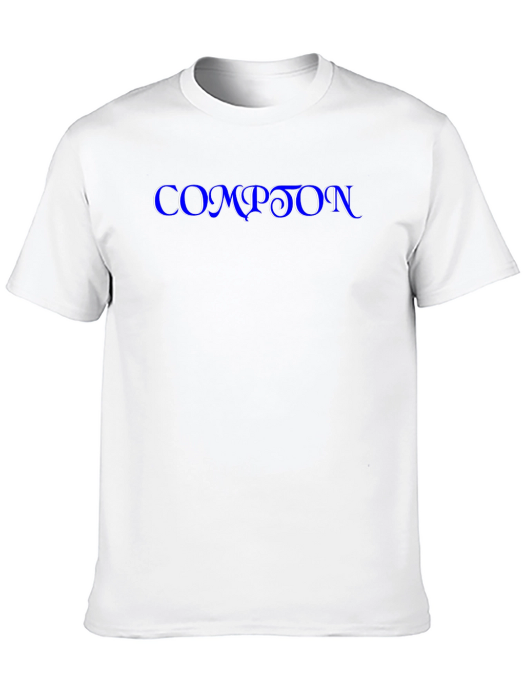 Compton Graphic Print Black T-Shirt