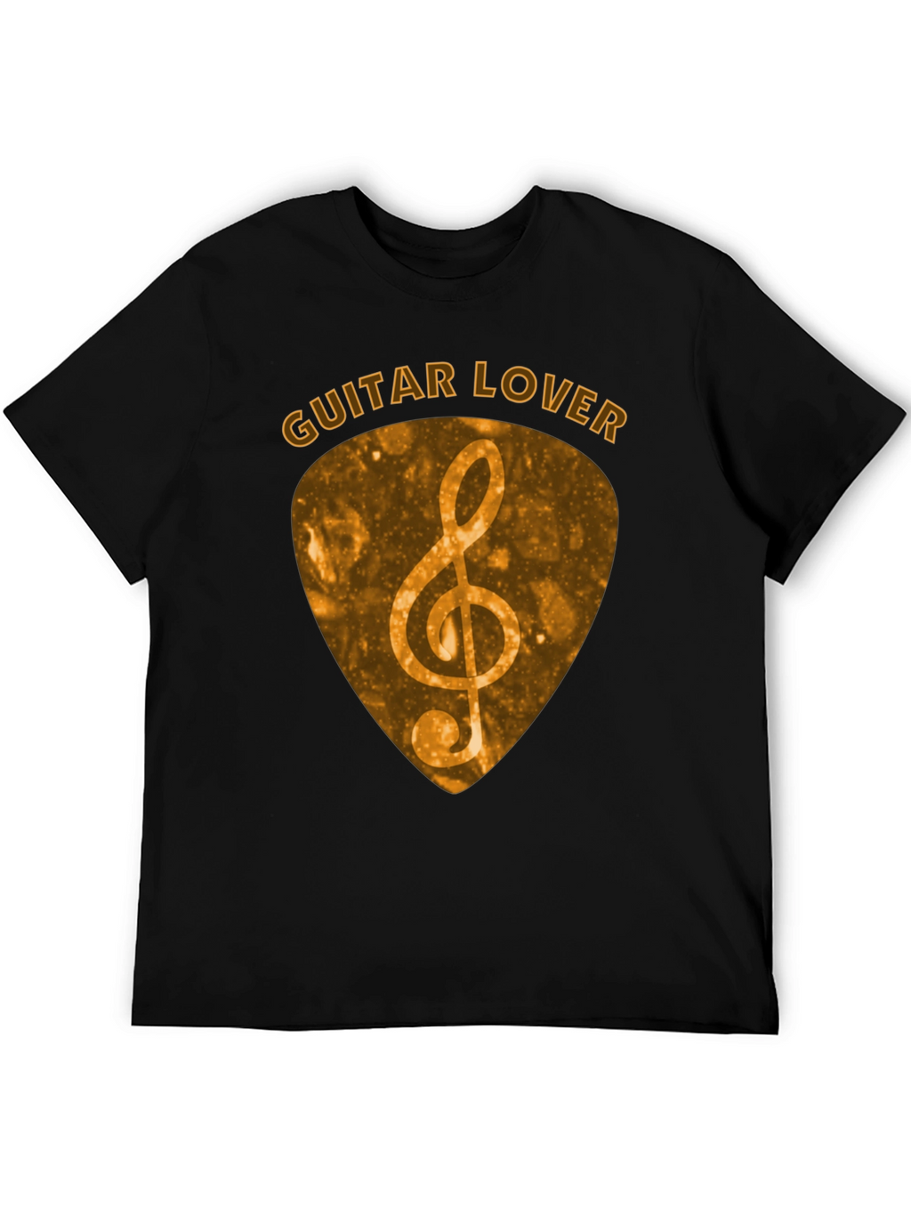 Guitar Lover Treble Clef Music T-Shirt