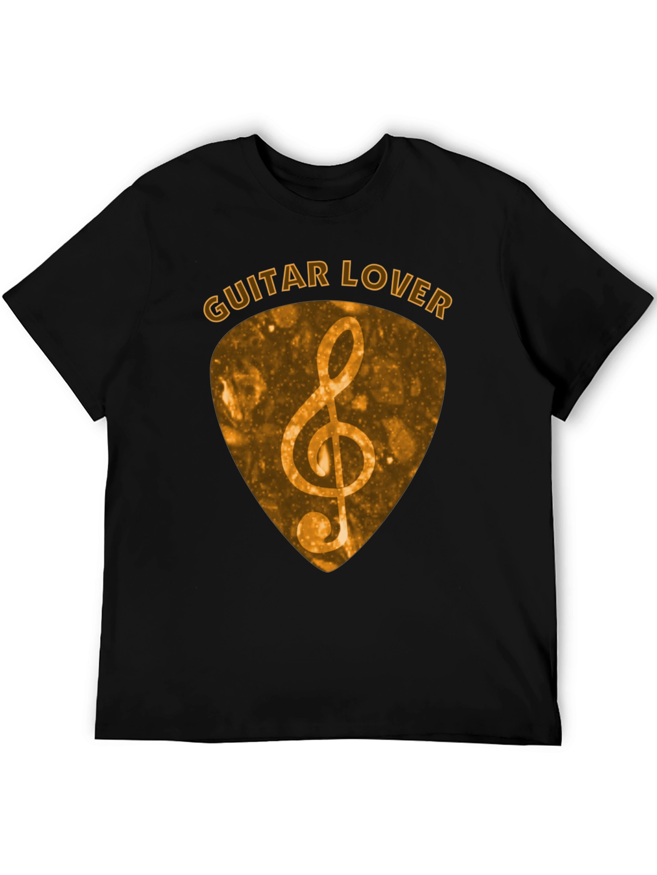 Guitar Lover Treble Clef Music T-Shirt