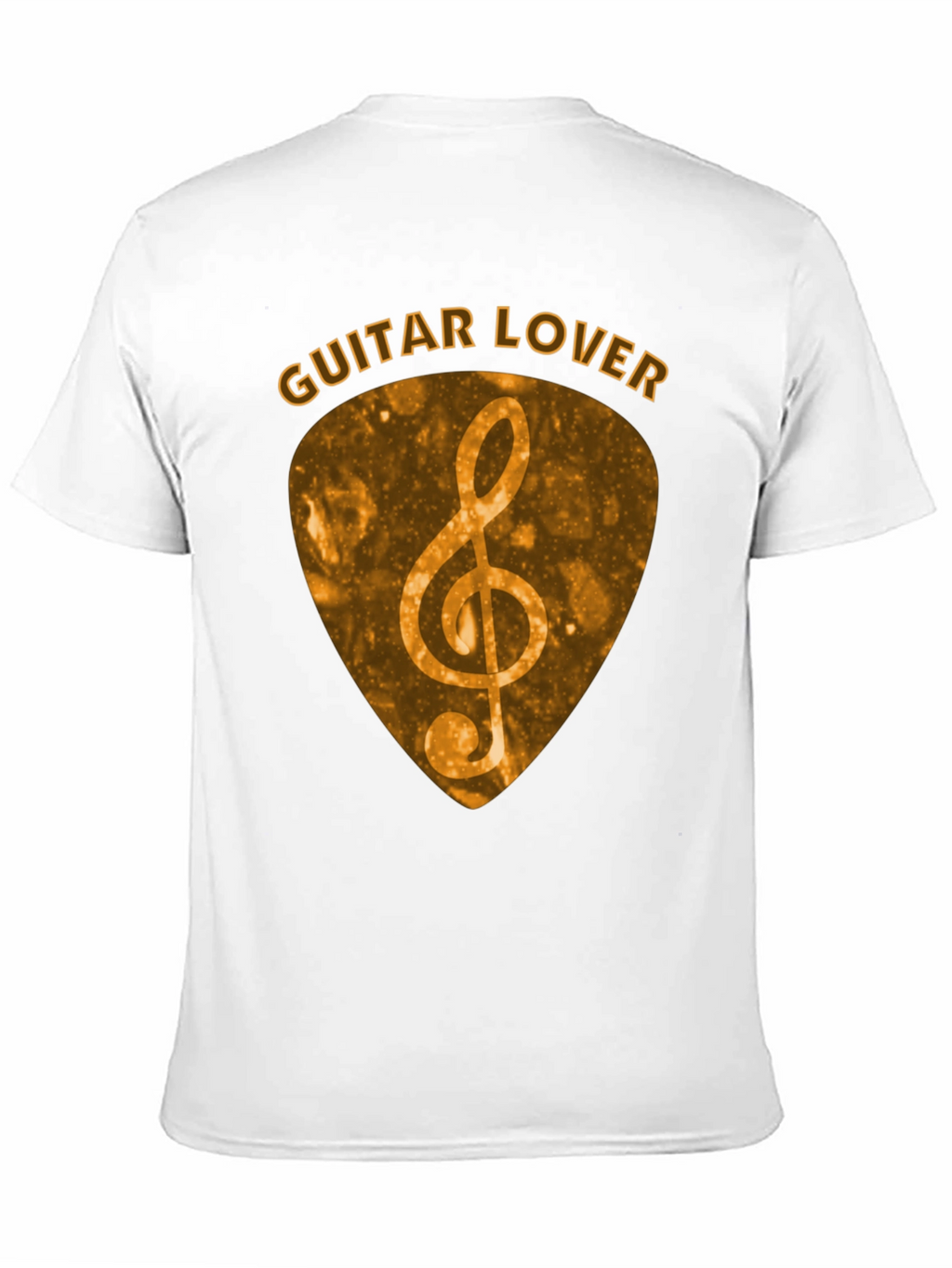 Guitar Lover Treble Clef Music T-Shirt