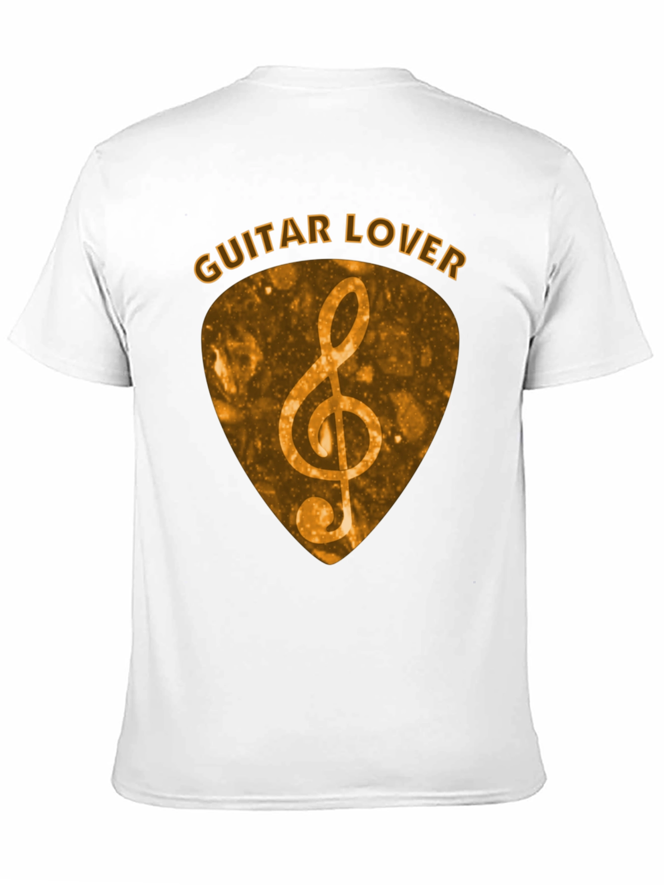 Guitar Lover Treble Clef Music T-Shirt