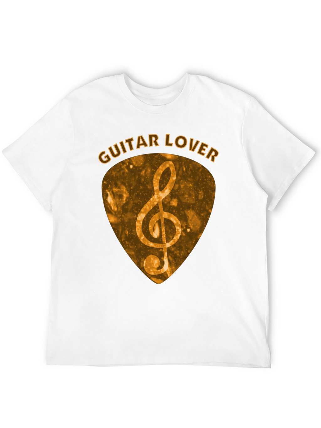 Guitar Lover Treble Clef Music T-Shirt