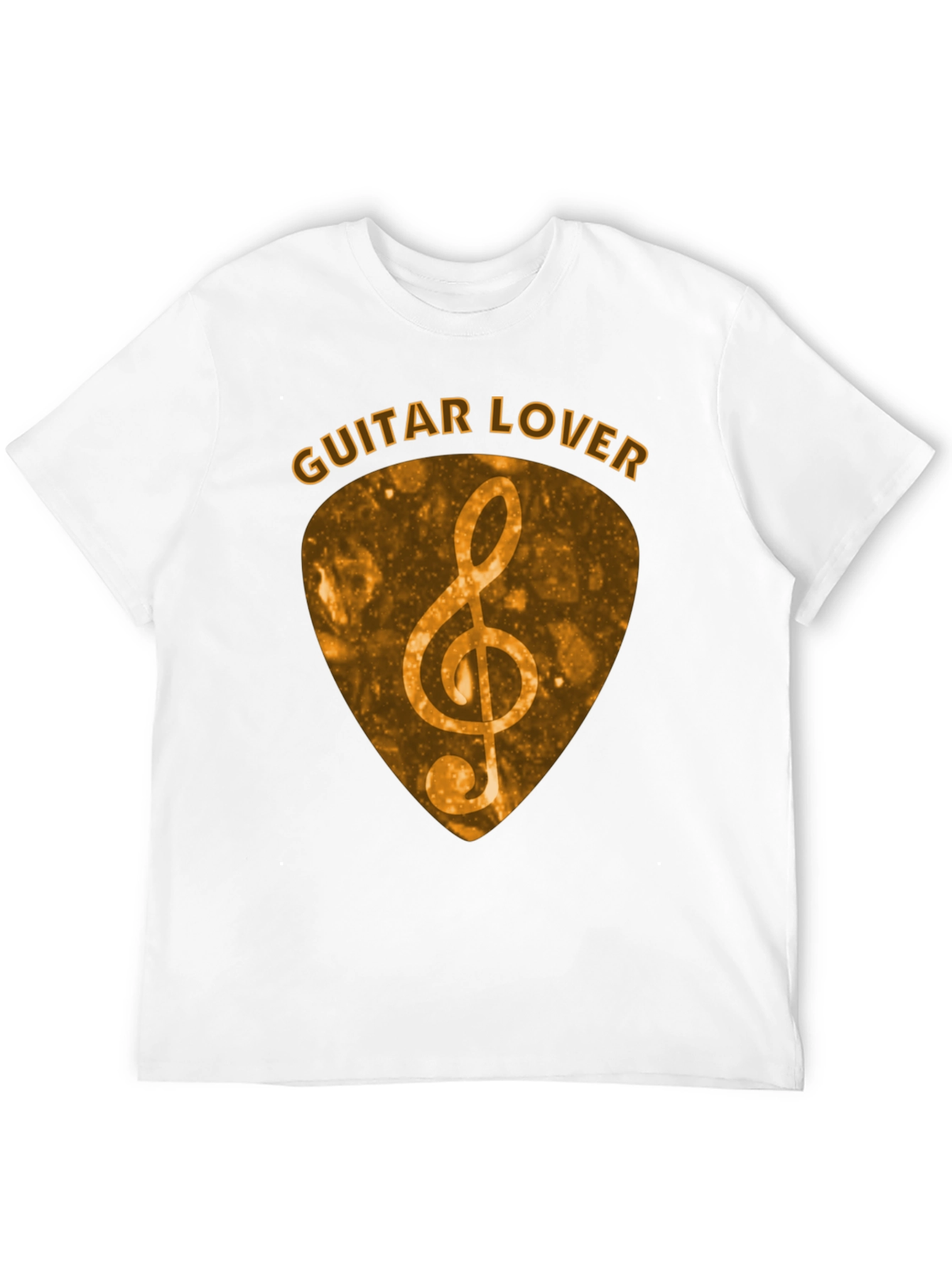 Guitar Lover Treble Clef Music T-Shirt