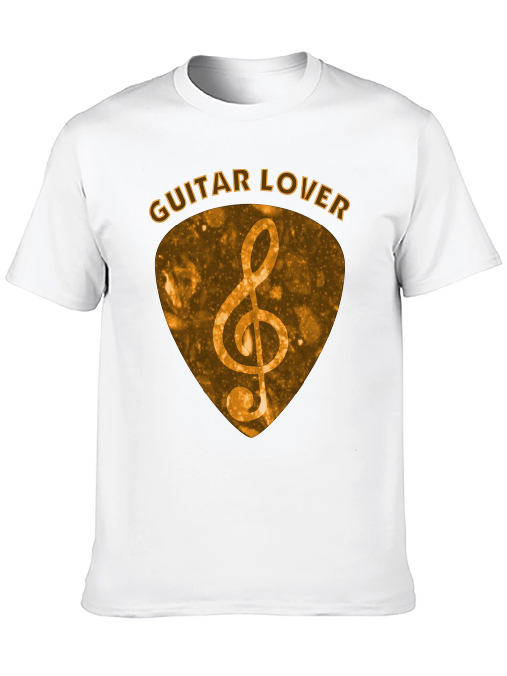 Guitar Lover Treble Clef Music T-Shirt