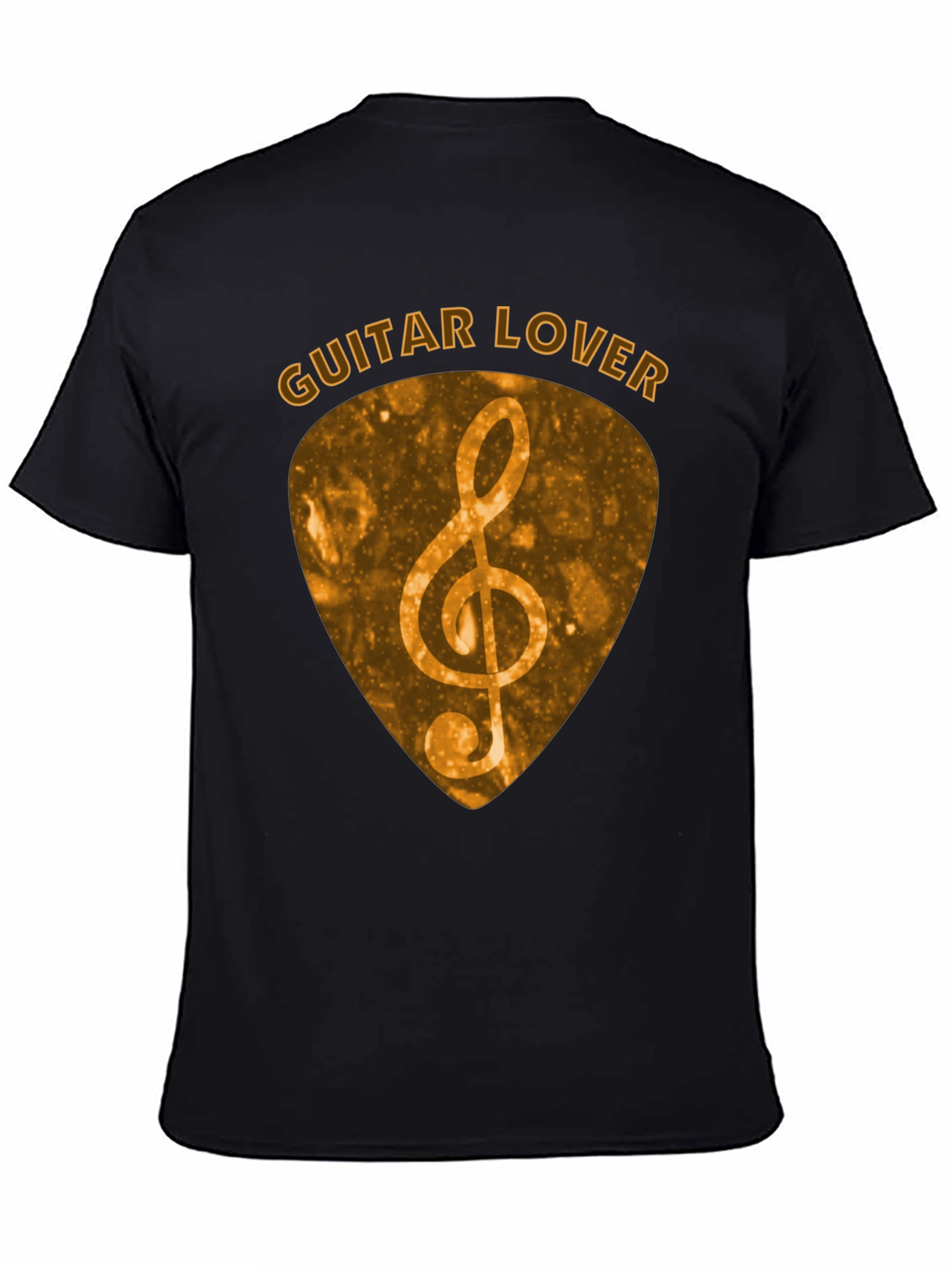 Guitar Lover Treble Clef Music T-Shirt