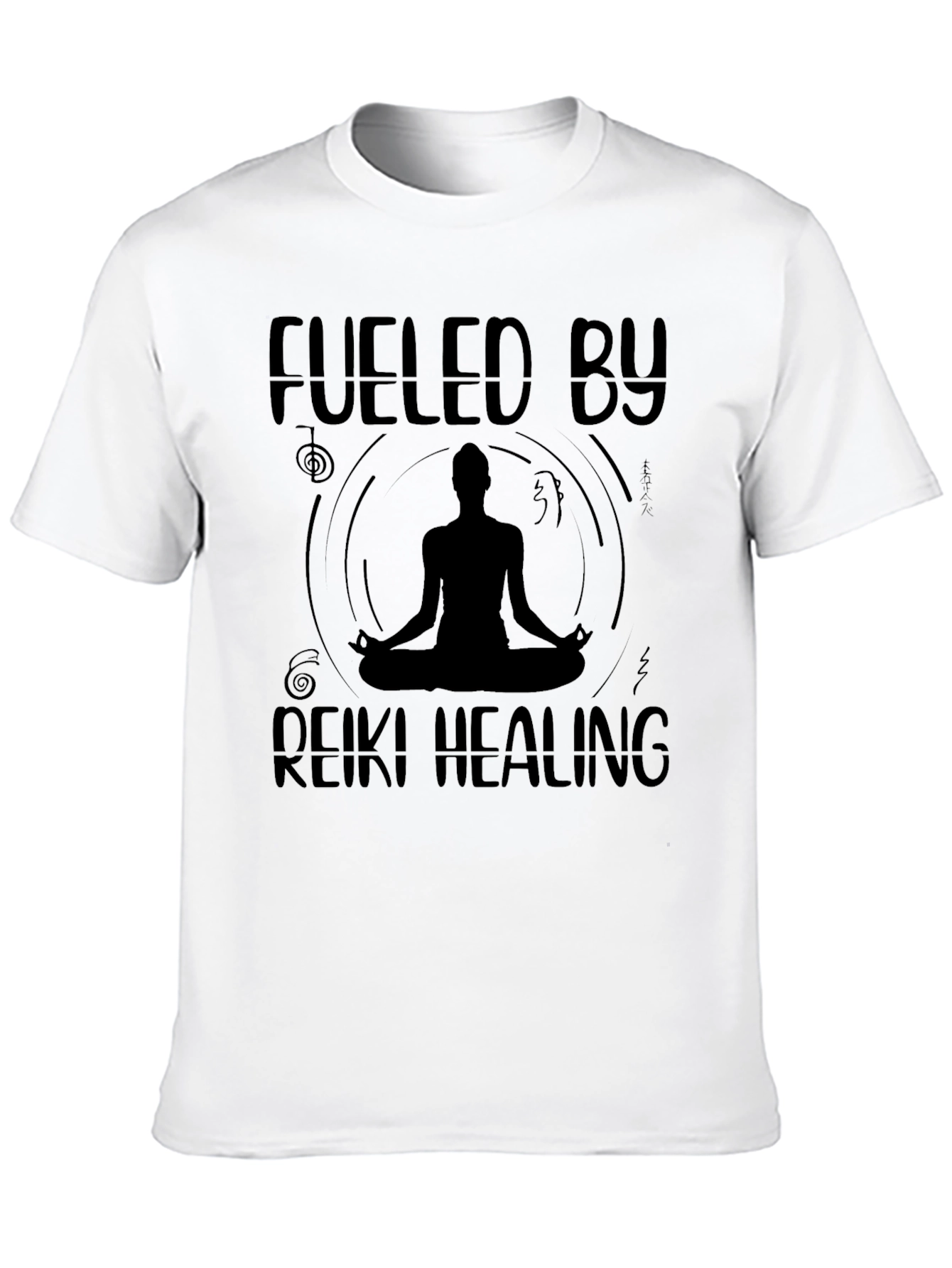 Fueled By Reiki Healing Graphic T-Shirt