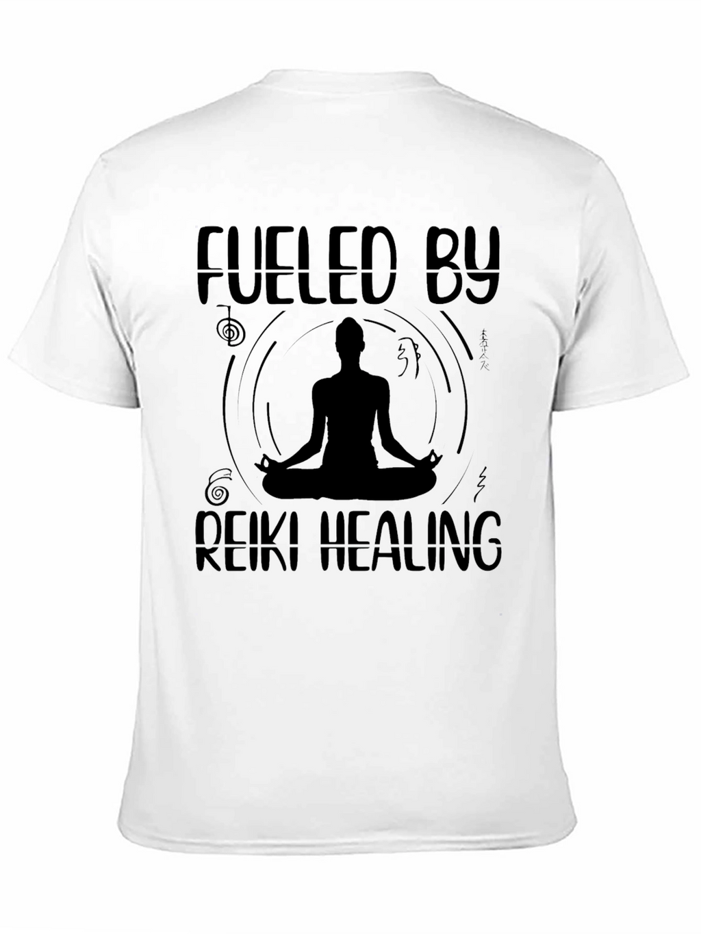 Fueled By Reiki Healing Graphic T-Shirt