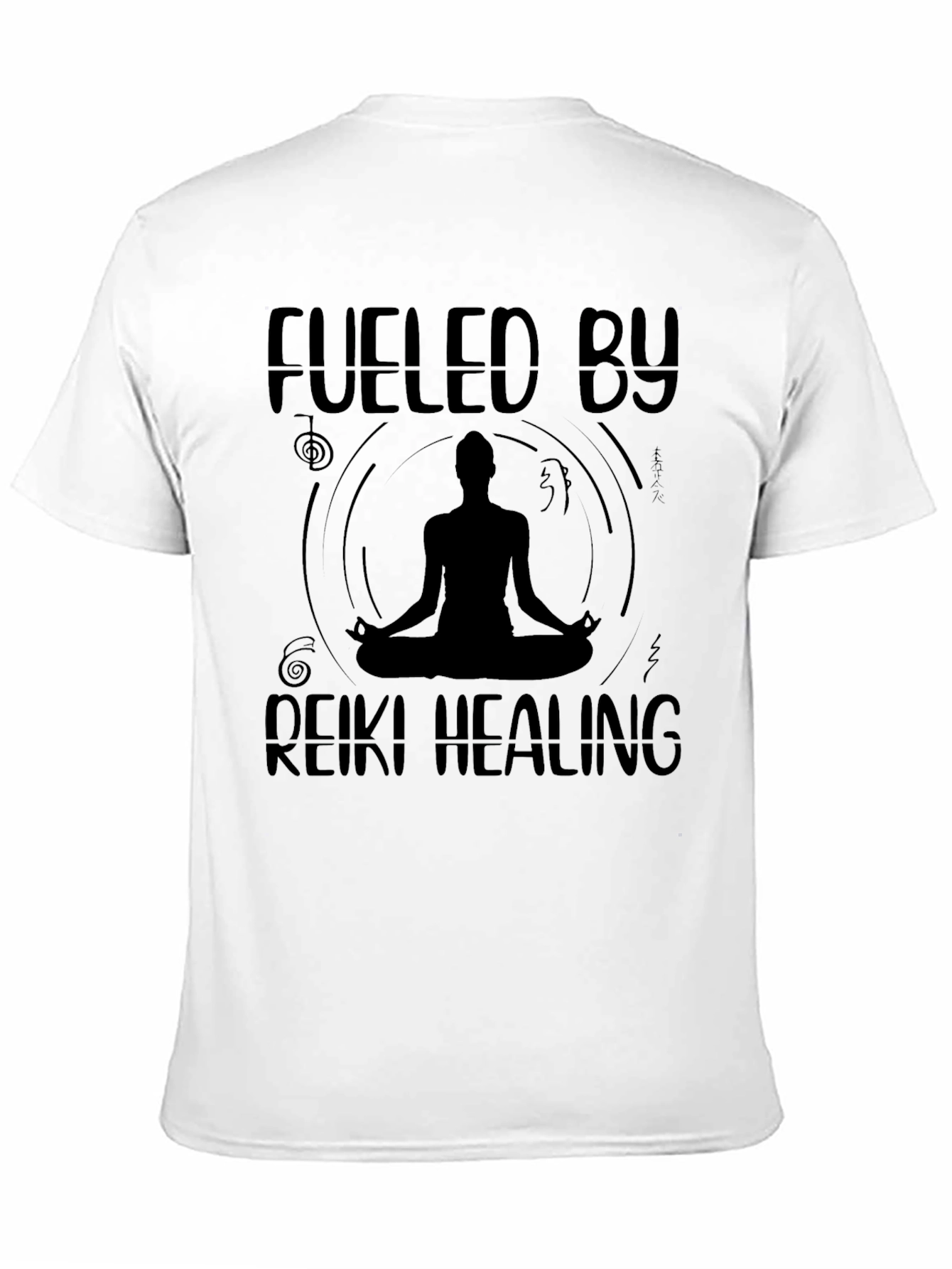 Fueled By Reiki Healing Graphic T-Shirt