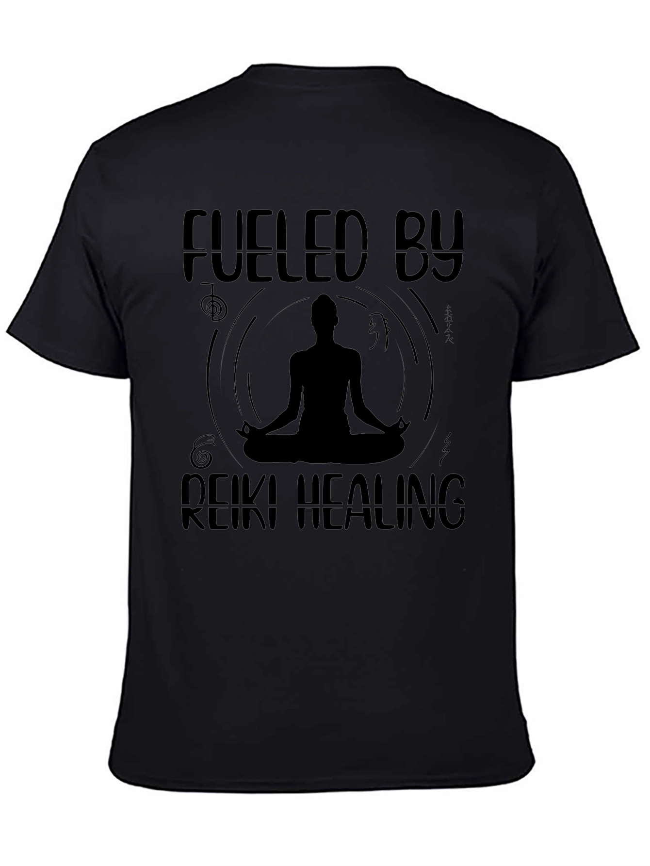 Fueled By Reiki Healing Graphic T-Shirt