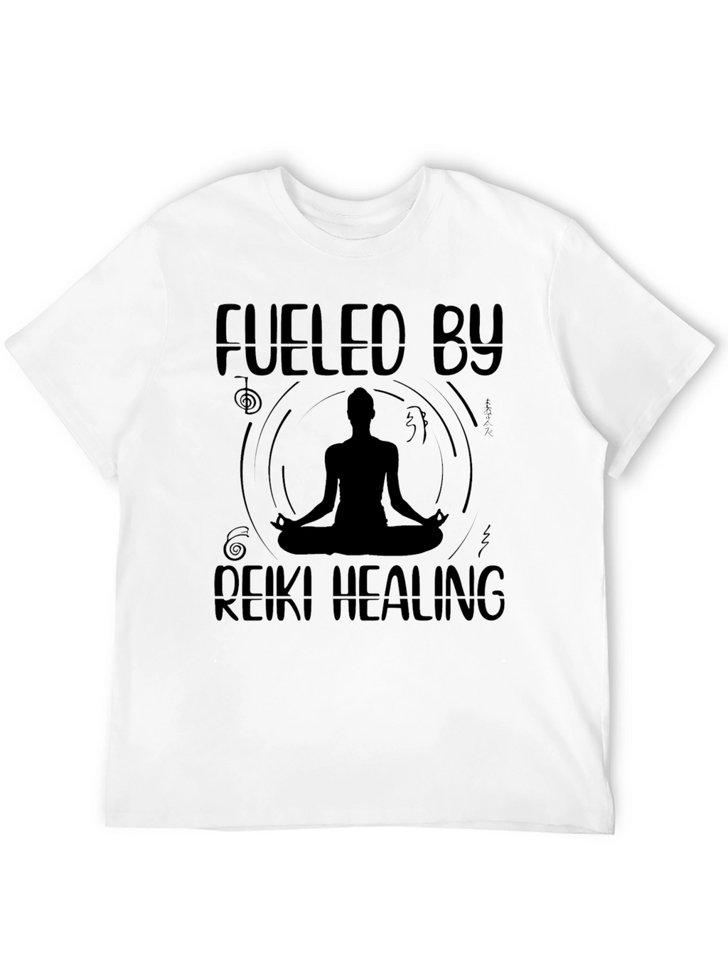 Fueled By Reiki Healing Graphic T-Shirt