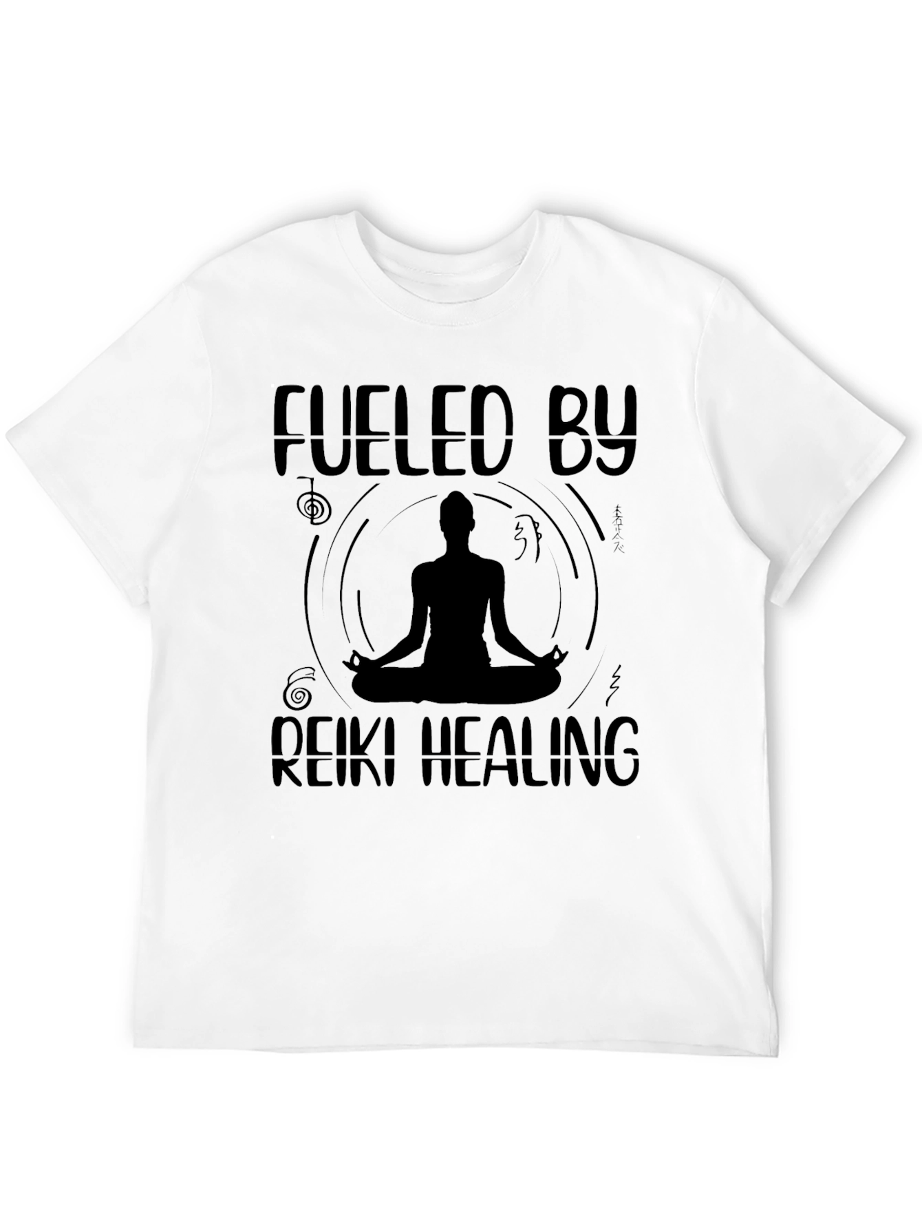 Fueled By Reiki Healing Graphic T-Shirt