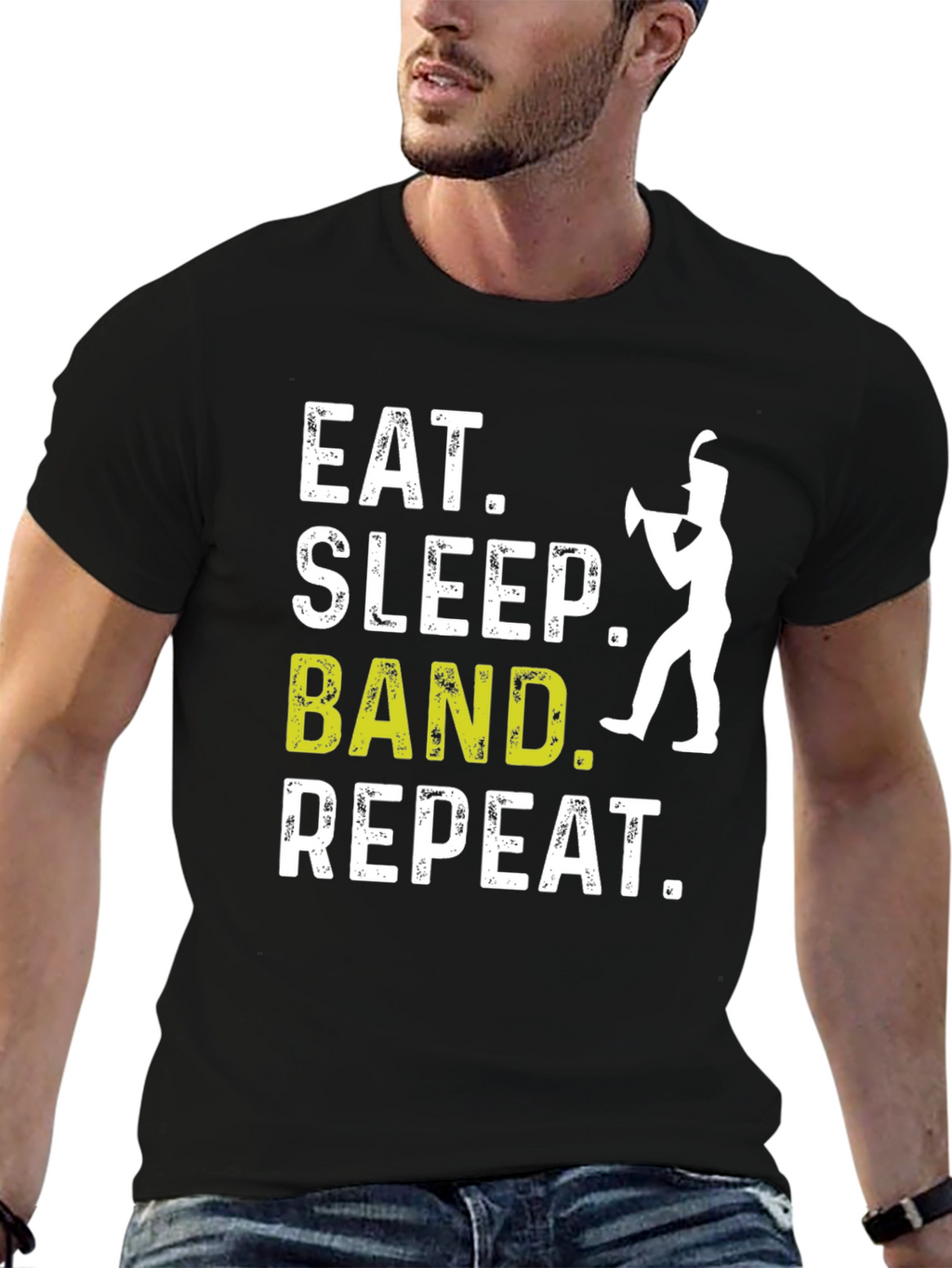 Eat Sleep Band Repeat T-Shirt