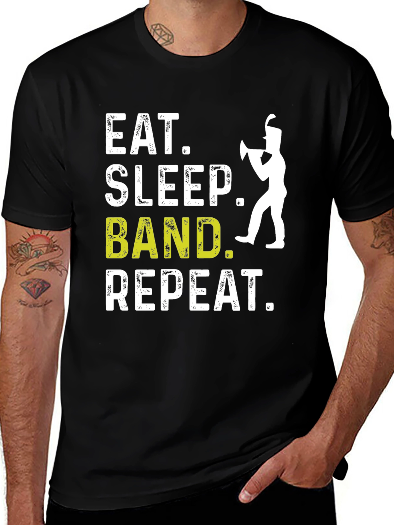 Eat Sleep Band Repeat T-Shirt