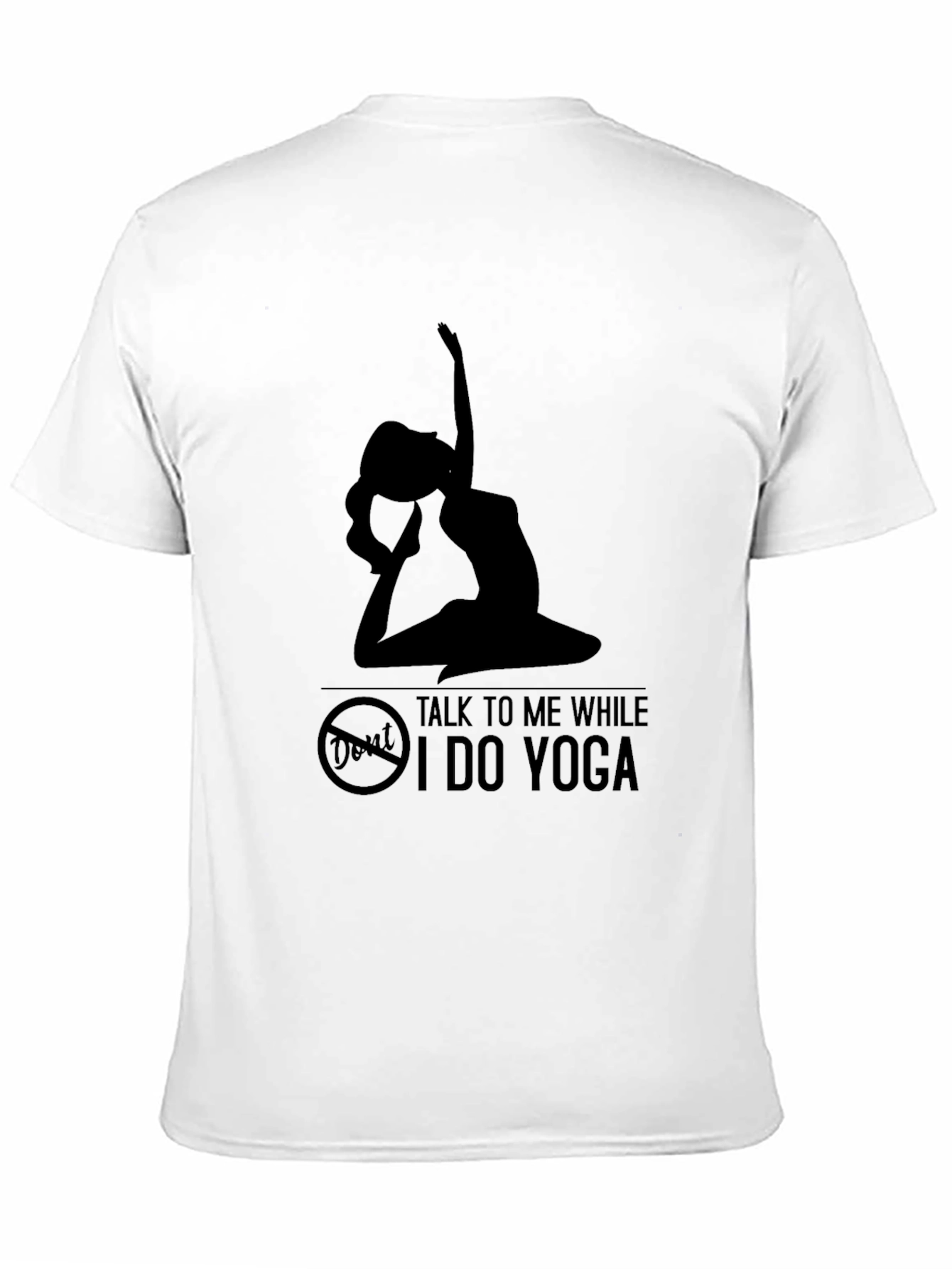 Yoga Silhouette Graphic T-Shirt