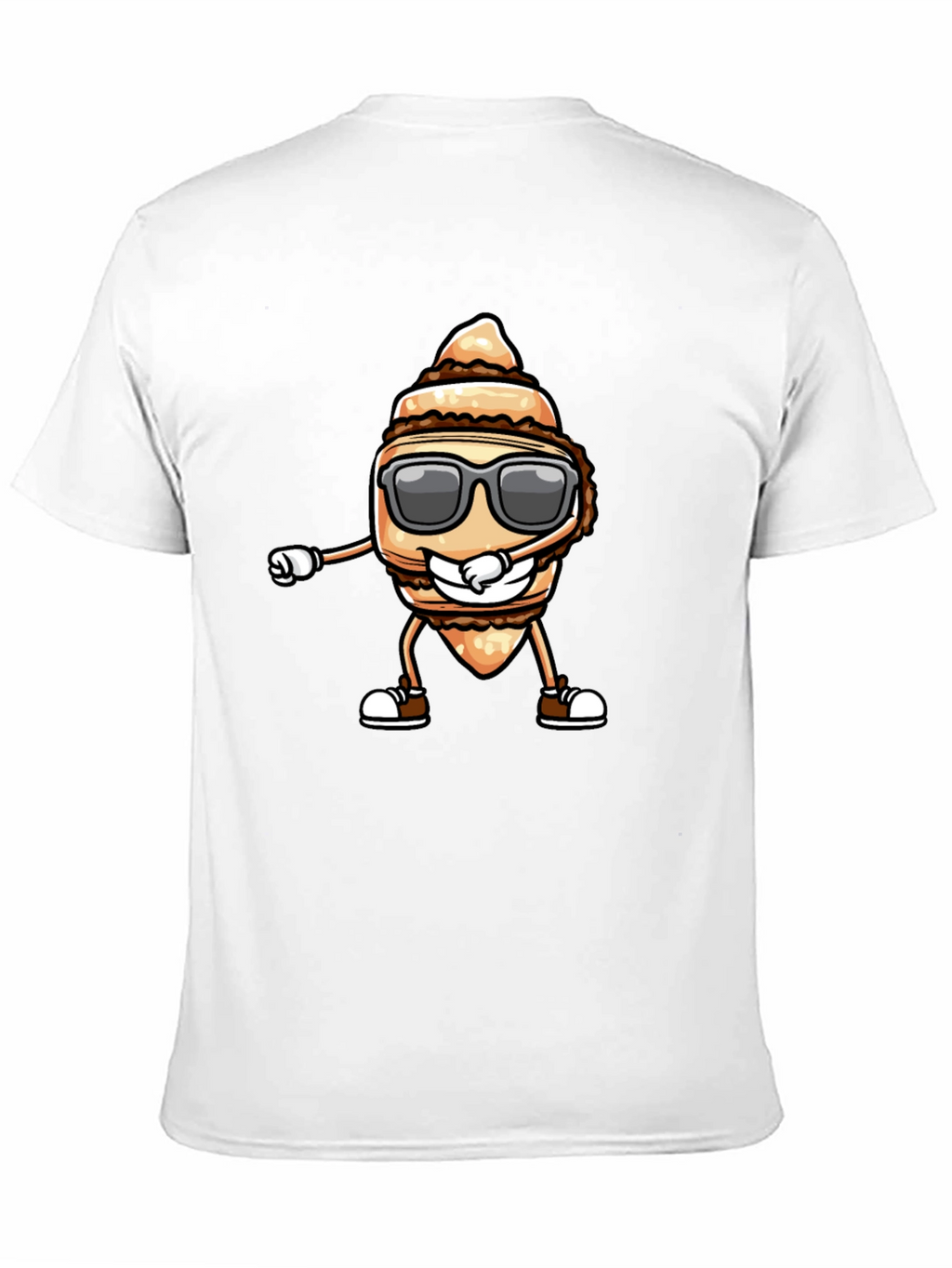 Dabbing Taro Root T-Shirt - Cool Cartoon Design