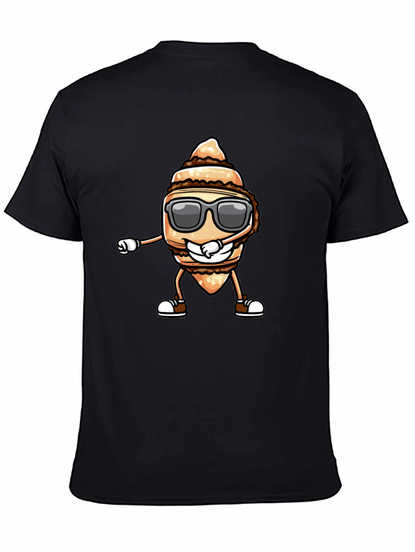 Dabbing Taro Root T-Shirt - Cool Cartoon Design