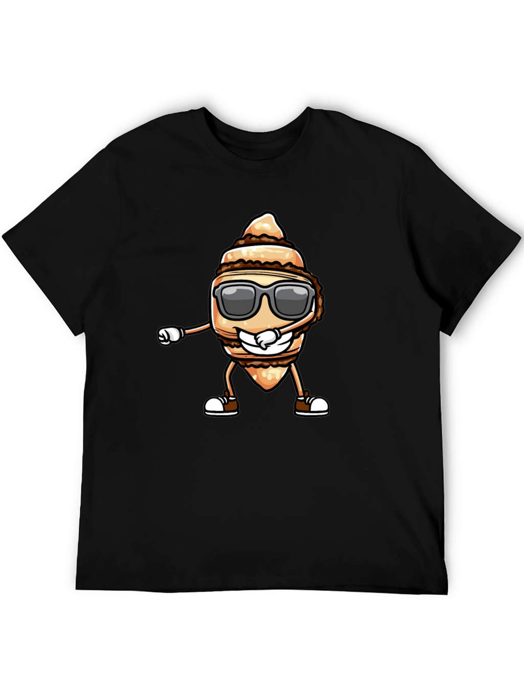 Dabbing Taro Root T-Shirt - Cool Cartoon Design