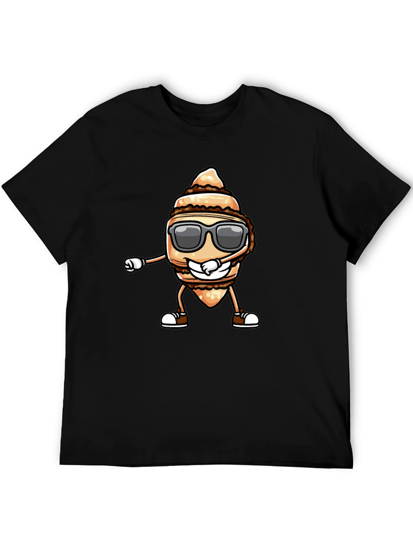 Dabbing Taro Root T-Shirt - Cool Cartoon Design