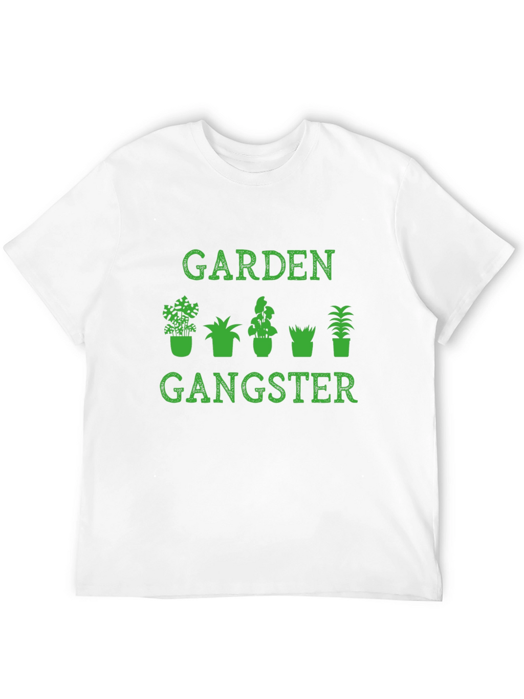 Garden Gangster Graphic Tee - Black