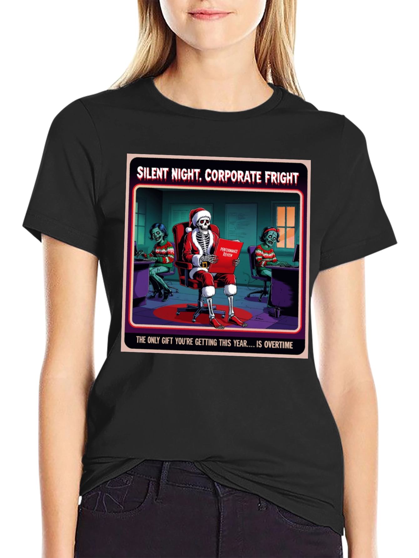 Silent Night Corporate Fright T-Shirt