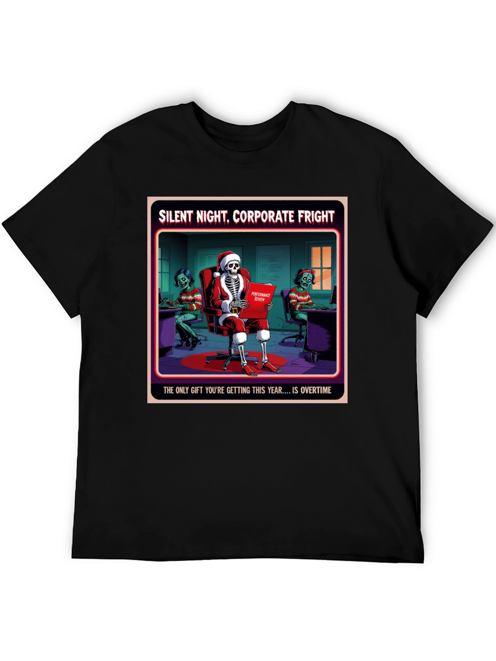 Silent Night Corporate Fright T-Shirt