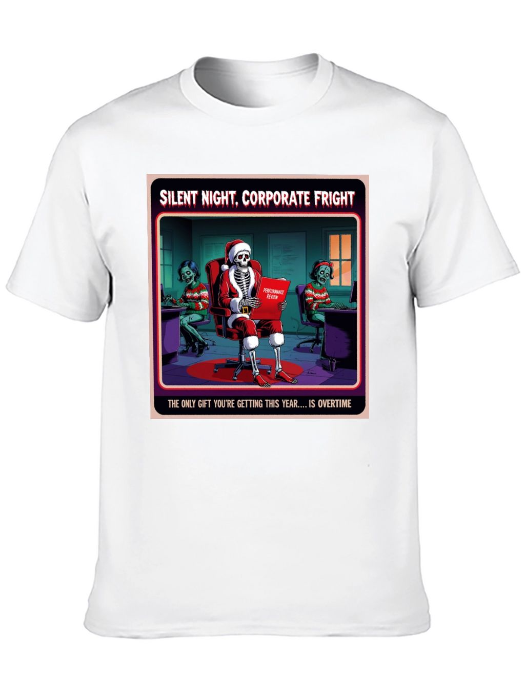 Silent Night Corporate Fright T-Shirt