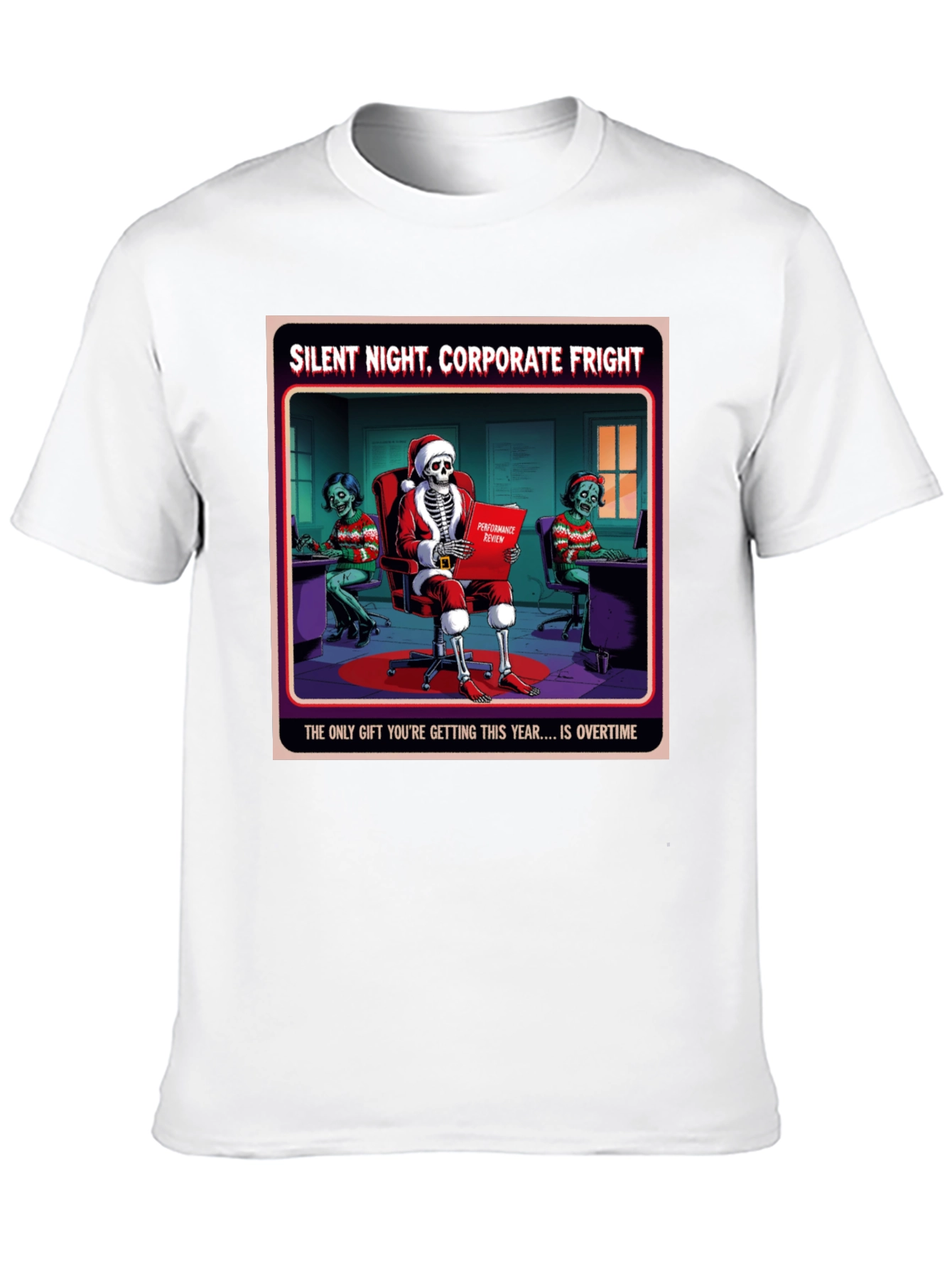 Silent Night Corporate Fright T-Shirt