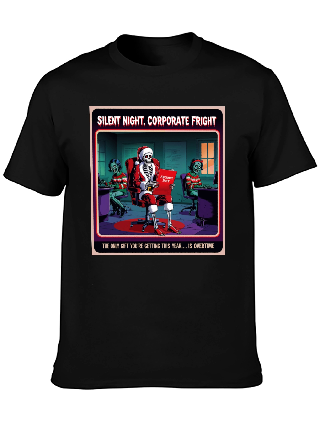 Silent Night Corporate Fright T-Shirt