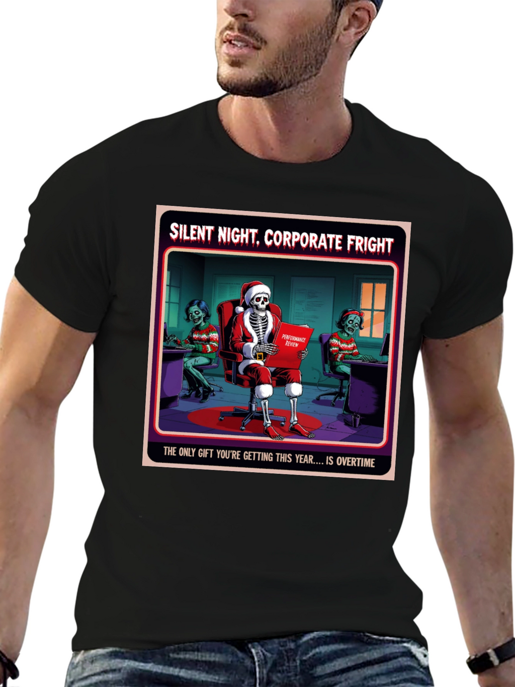 Silent Night Corporate Fright T-Shirt