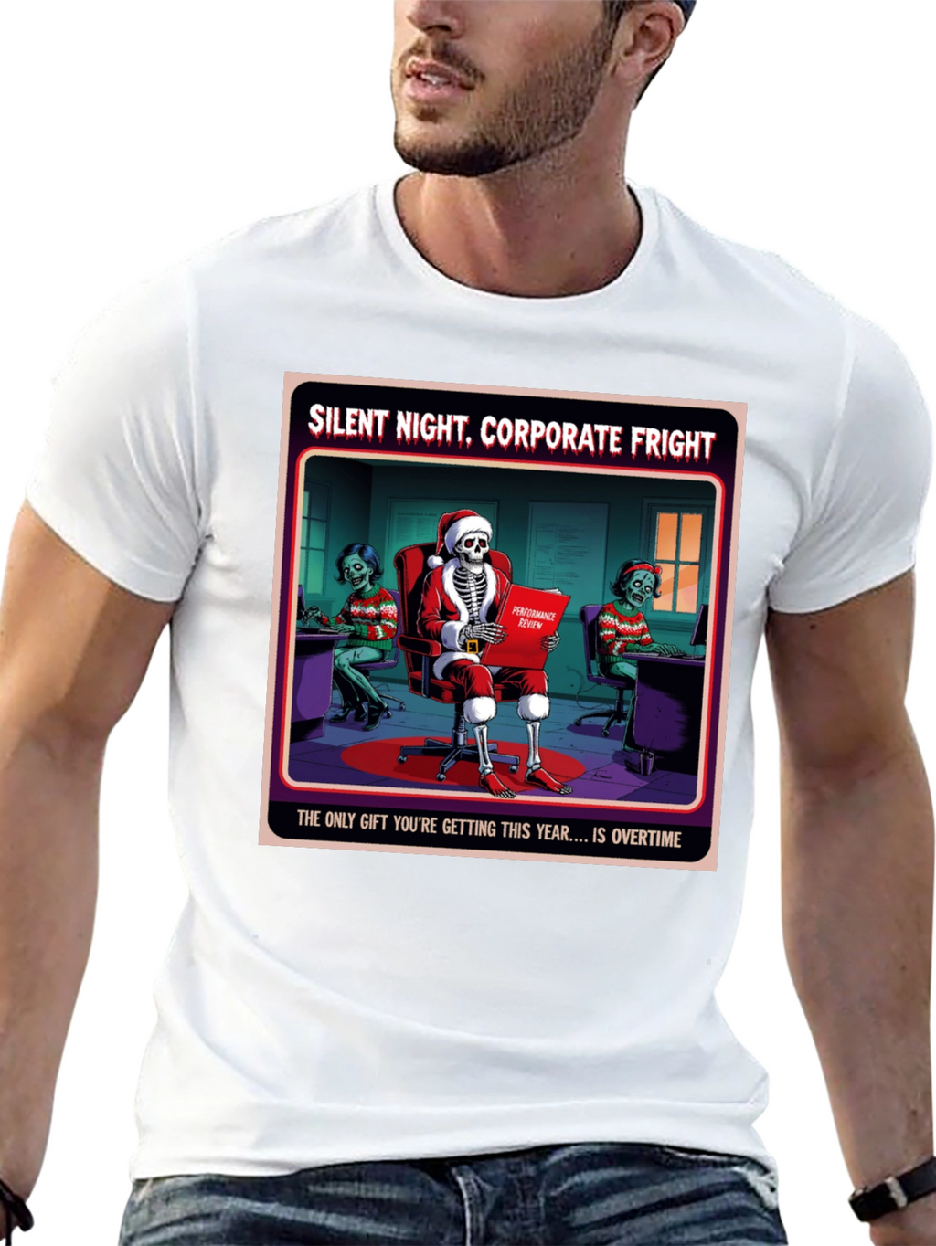 Silent Night Corporate Fright T-Shirt