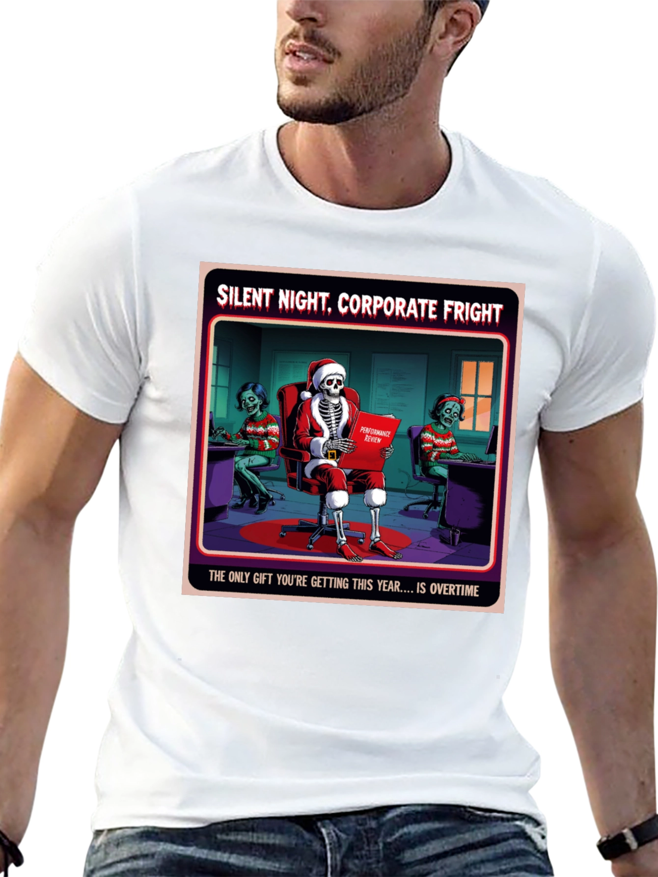Silent Night Corporate Fright T-Shirt